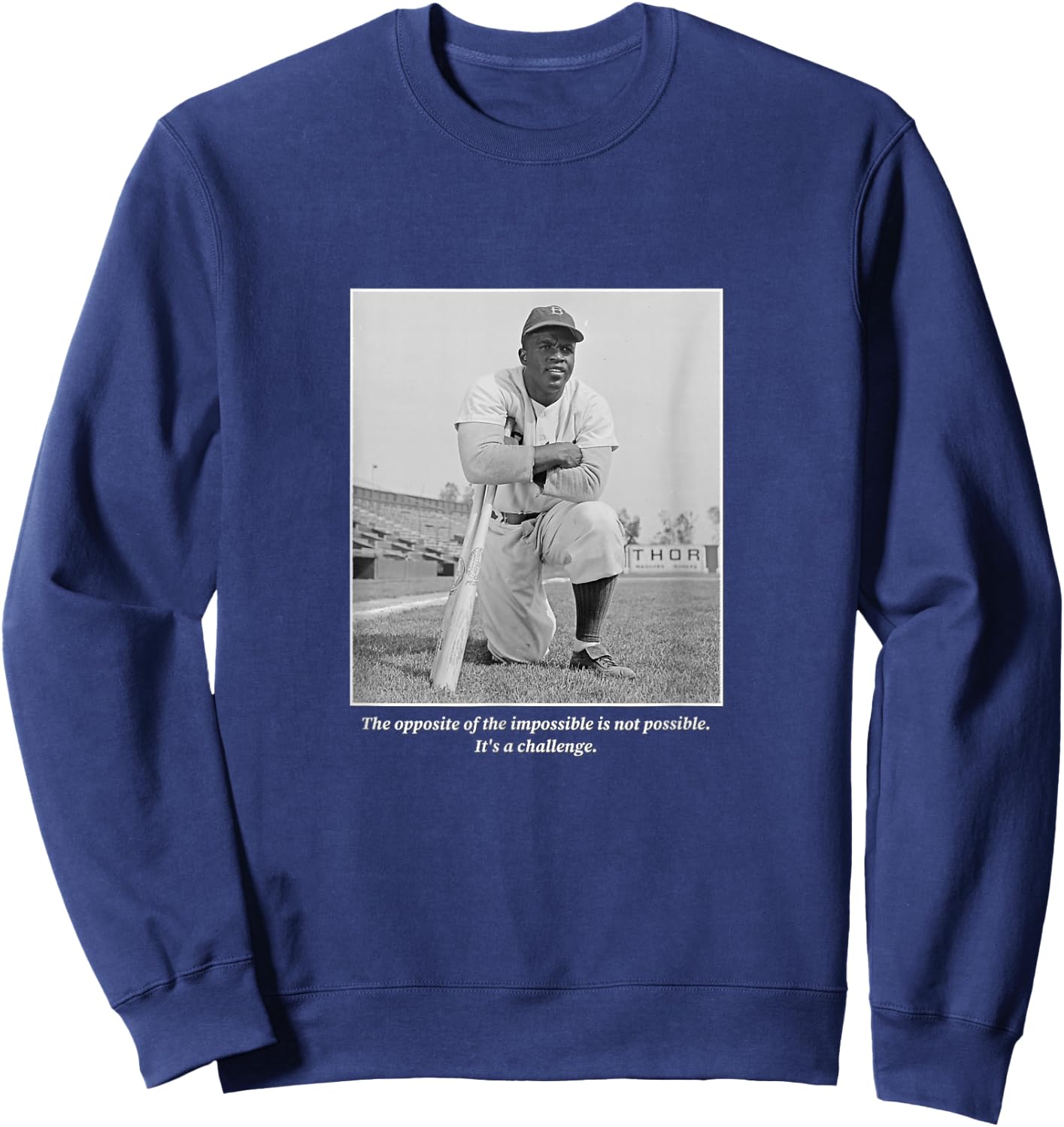 Jackie Robinson_002 Sweatshirt - Sweatshirt | Navy