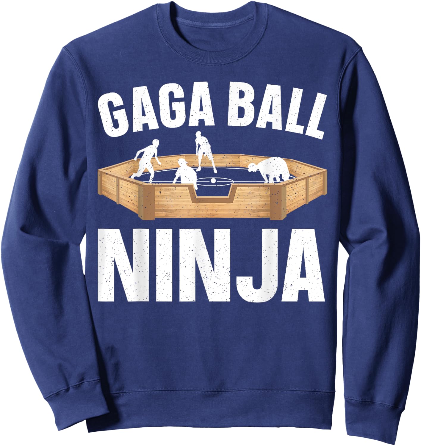 Cool Gaga Ball Design Women Kids Dodgeball Gaga Ball Sweatshirt - Sweatshirt | Navy