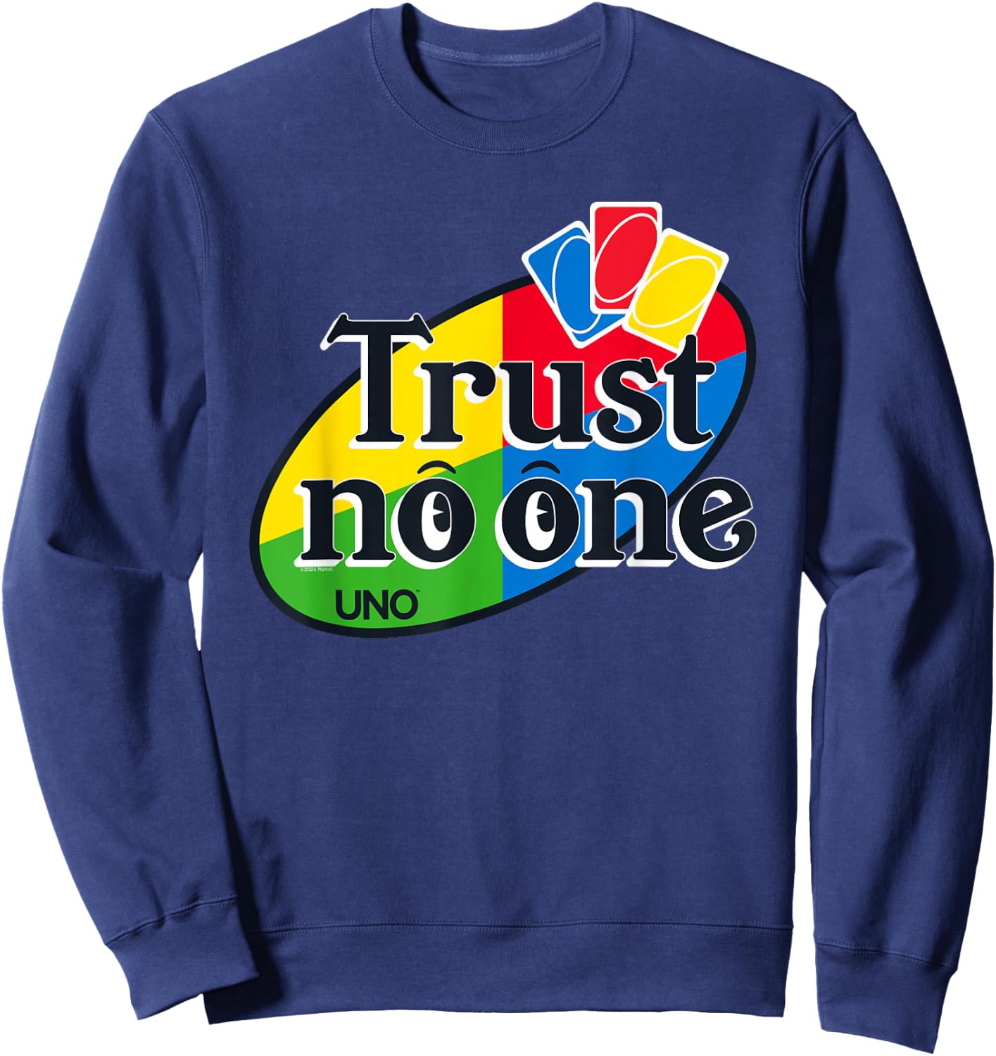 UNO - Trust No One Sweatshirt - Sweatshirt | Navy
