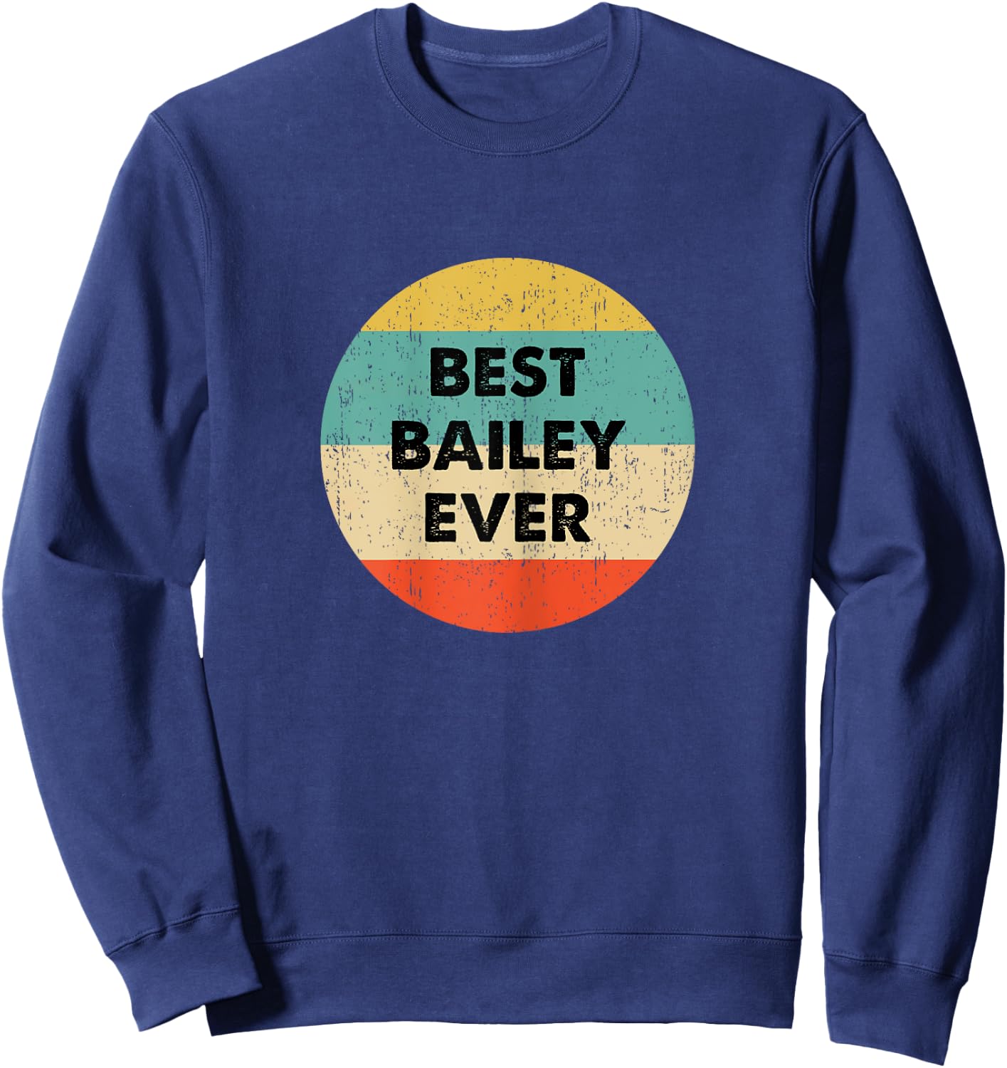 Bailey Name Sweatshirt - Sweatshirt | Navy