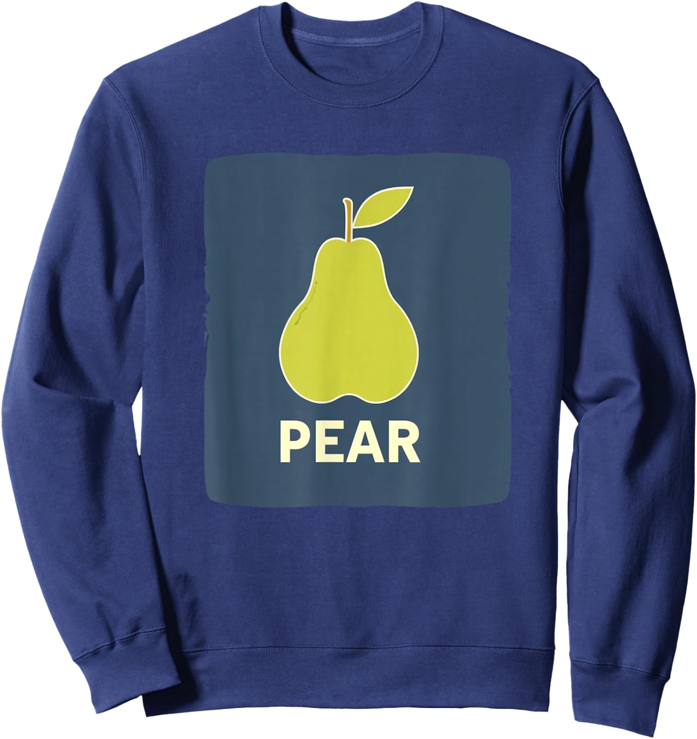 Pretty Pear Costume for funny Fruits Sweatshirt - Sweatshirt | Navy