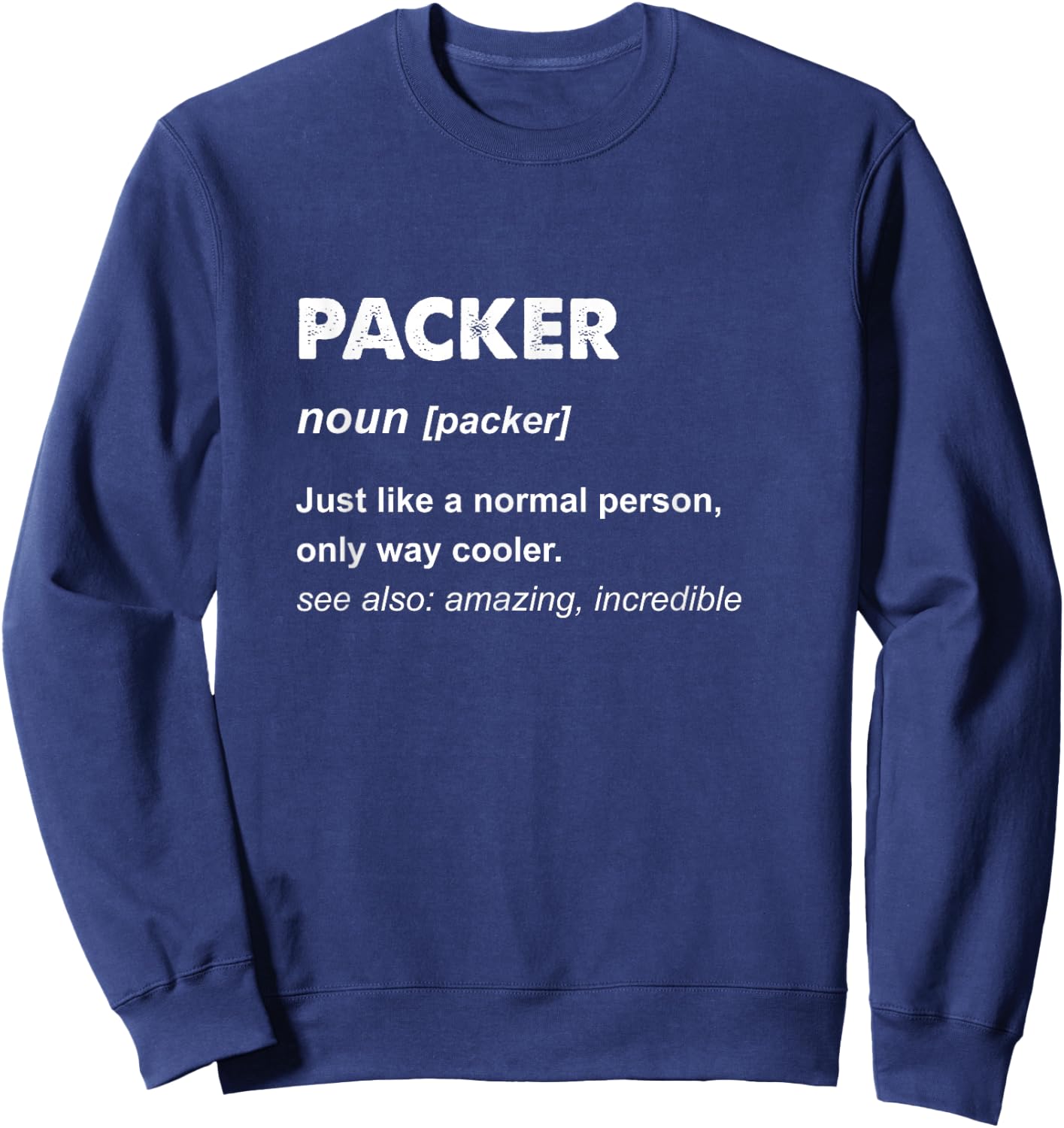 Packer Sweatshirt - Sweatshirt | Navy