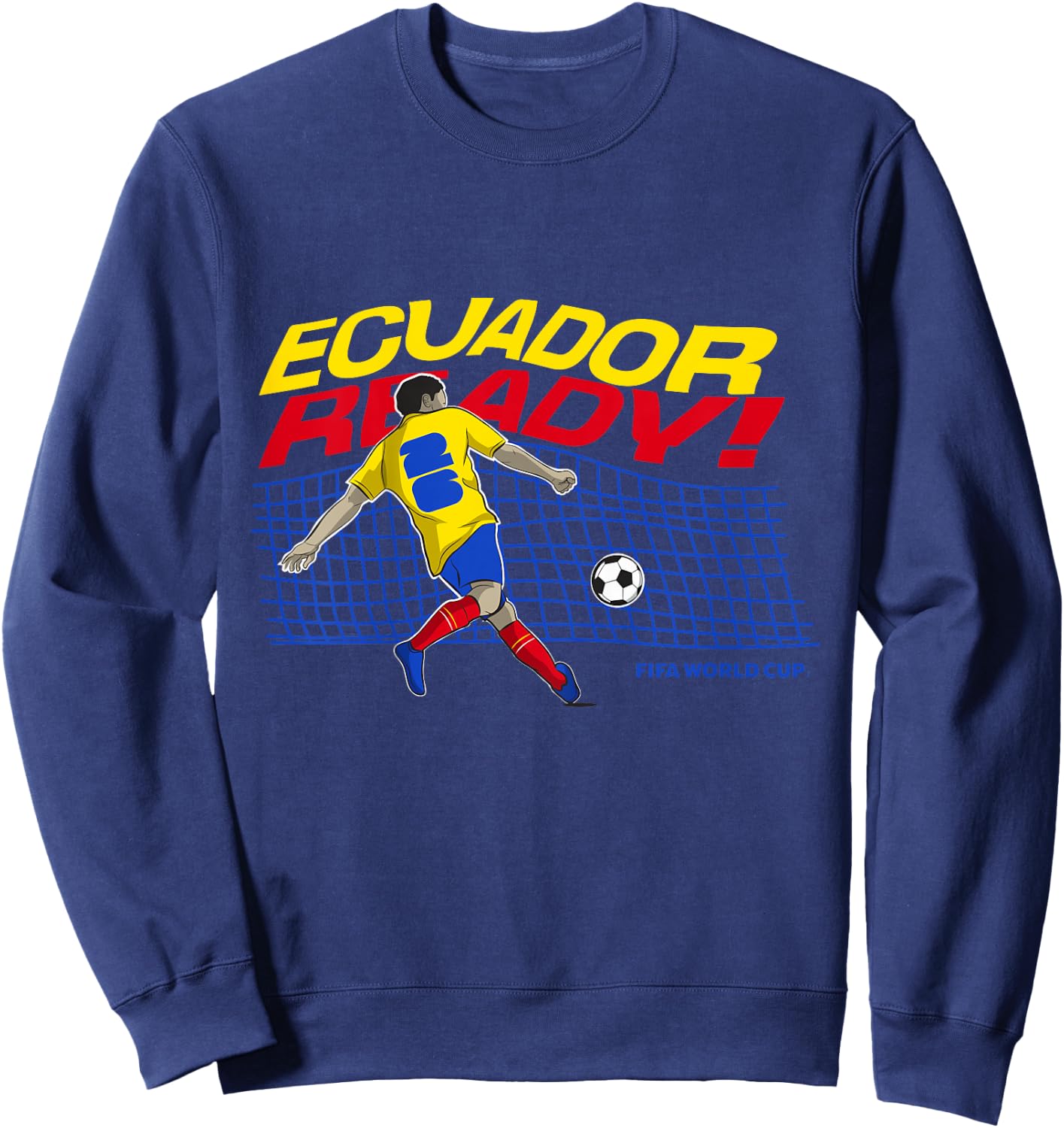 Kids FIFA WORLD CUP26 Qualifier Ecuador Ready Sweatshirt - Sweatshirt | Navy