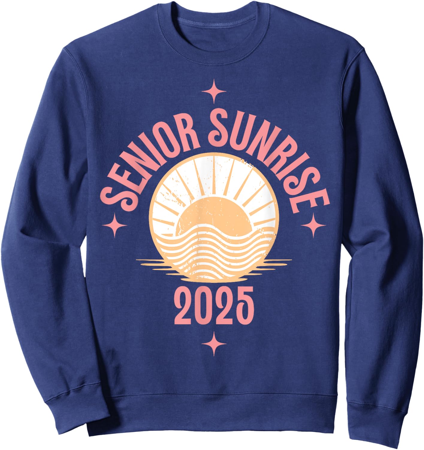 Magical Senior Sunrise 2025 High School 12th Twelfth Grade Sweatshirt - Sweatshirt | Navy