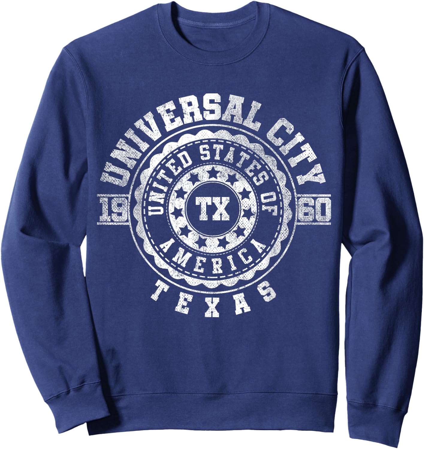 Universal City TX | Texas | Vintage City Apparels Sweatshirt - Sweatshirt | Navy