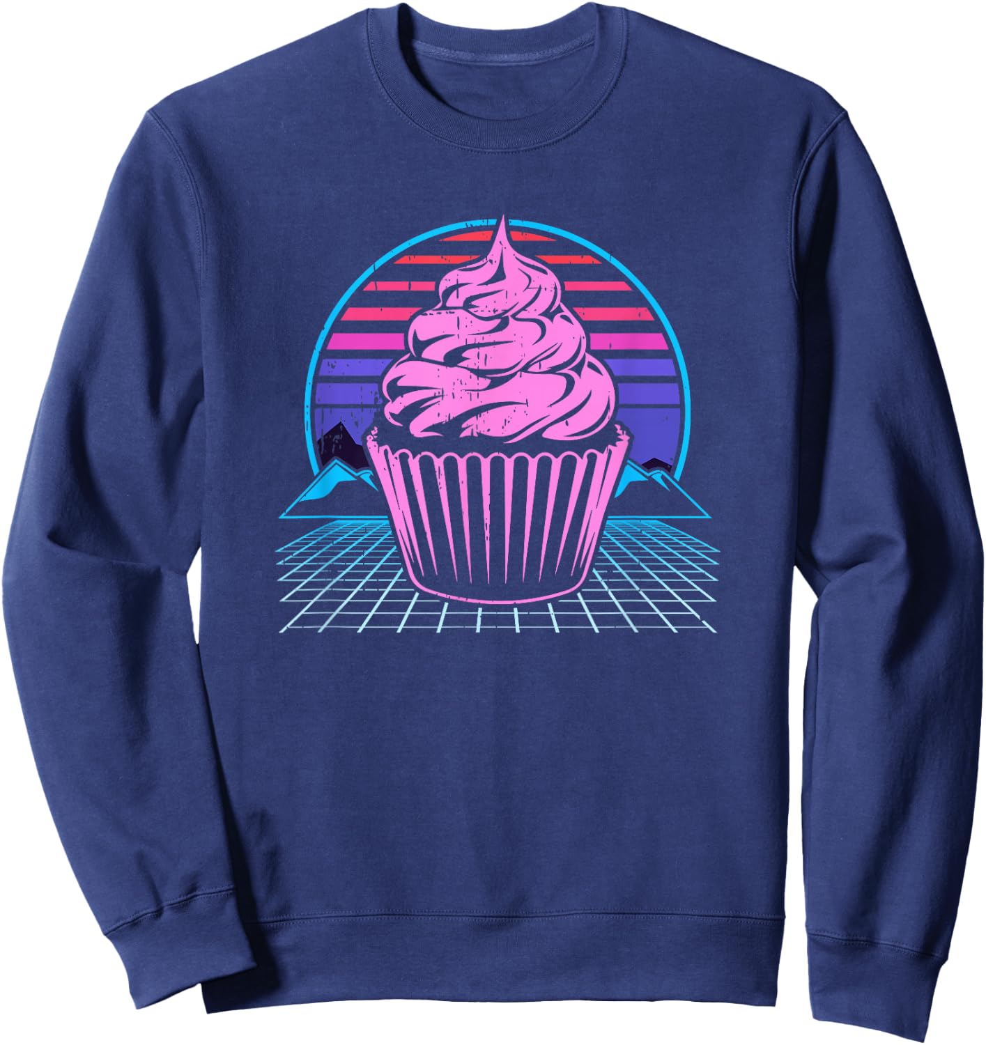 Cupcake Sweatshirt - Sweatshirt | Navy