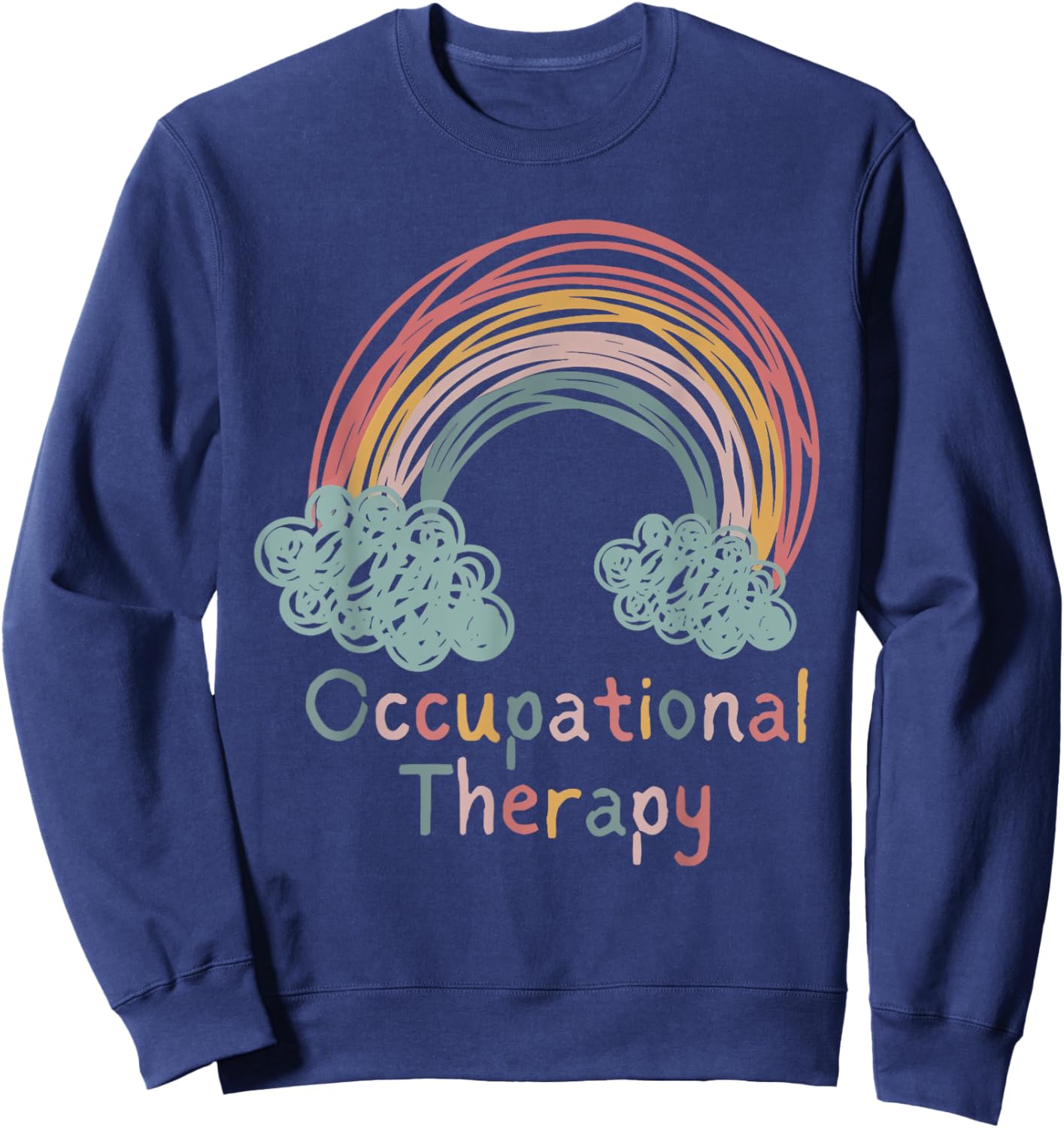 Occupational Therapy Apparel Sweatshirt - Sweatshirt | Navy