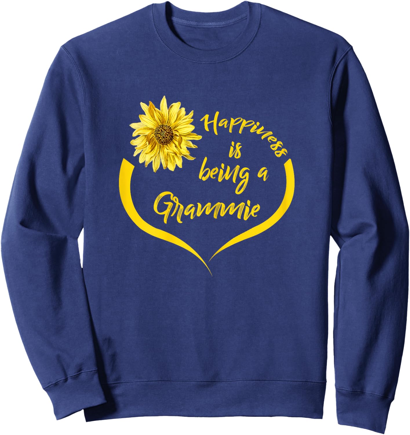 Grammie Design: Happiness Is Being A Grammie Sweatshirt - Sweatshirt | Navy