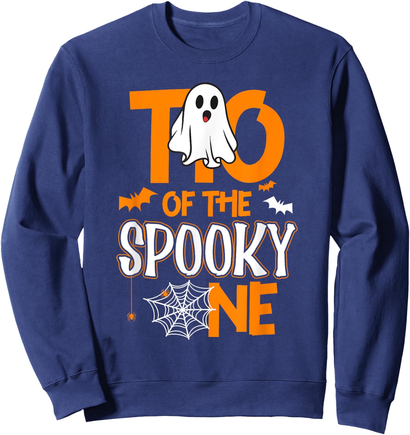 Tio Halloween 1st Birthday Matching Family Spooky One Sweatshirt - Sweatshirt | Navy