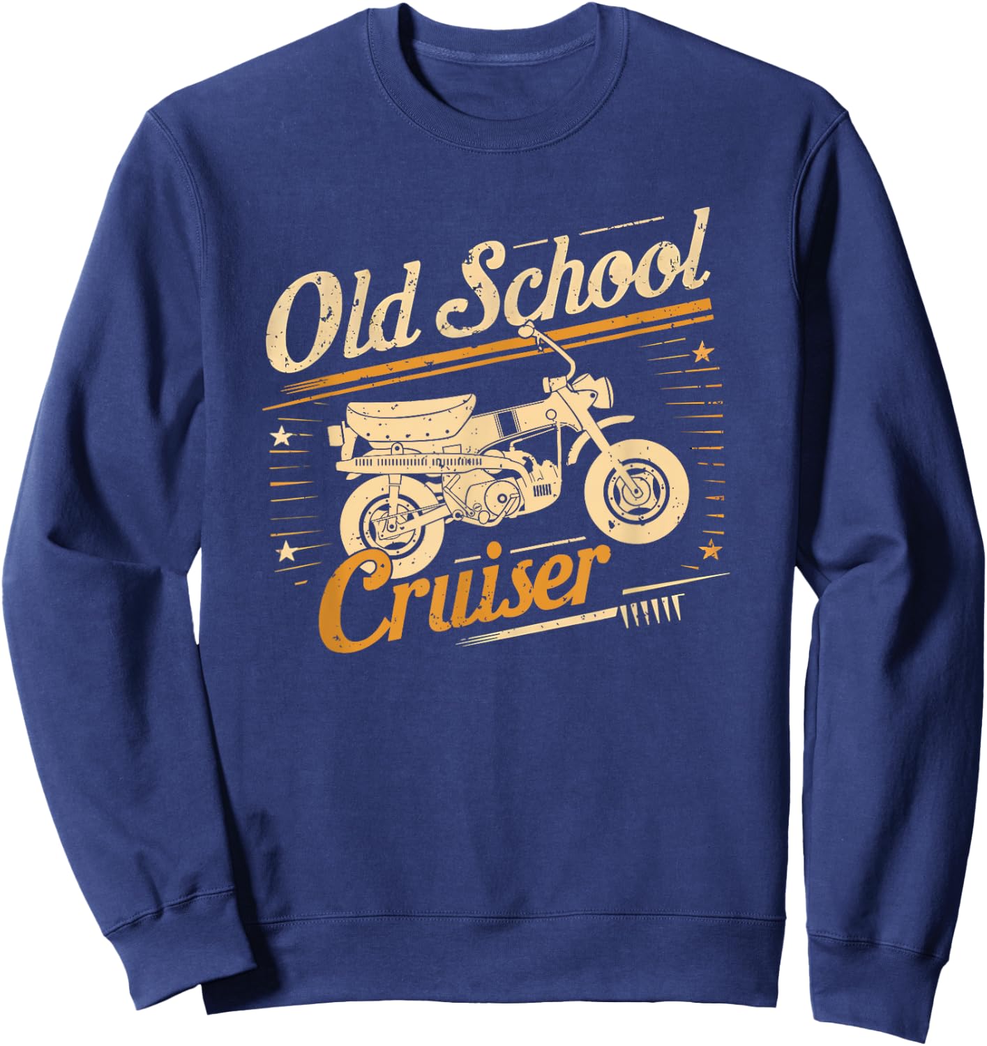 Dax Trail70 CT70 Moped Motorbike Retro Sweatshirt - Sweatshirt | Navy