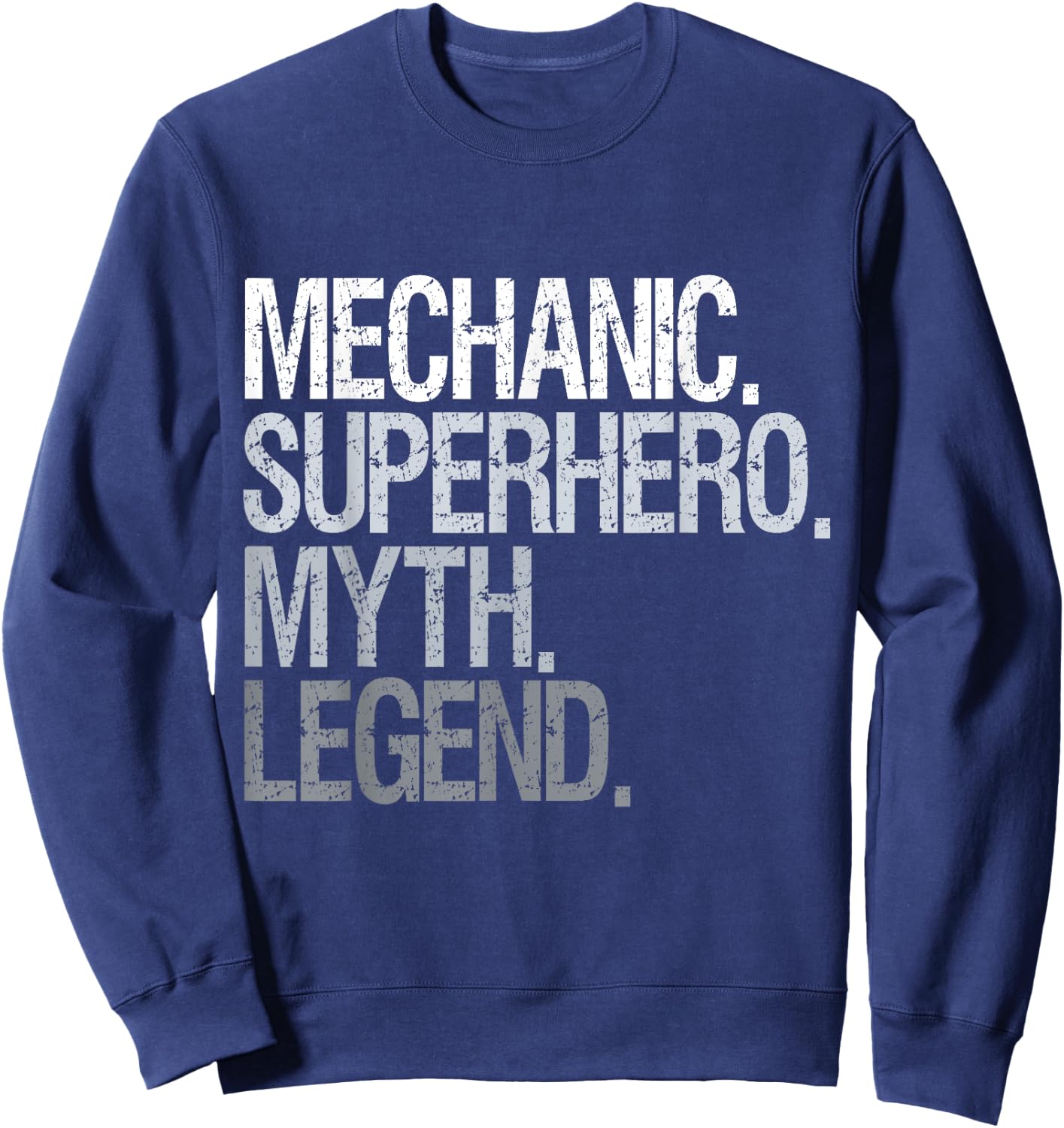 Funny mechanic Sweatshirt - Sweatshirt | Navy