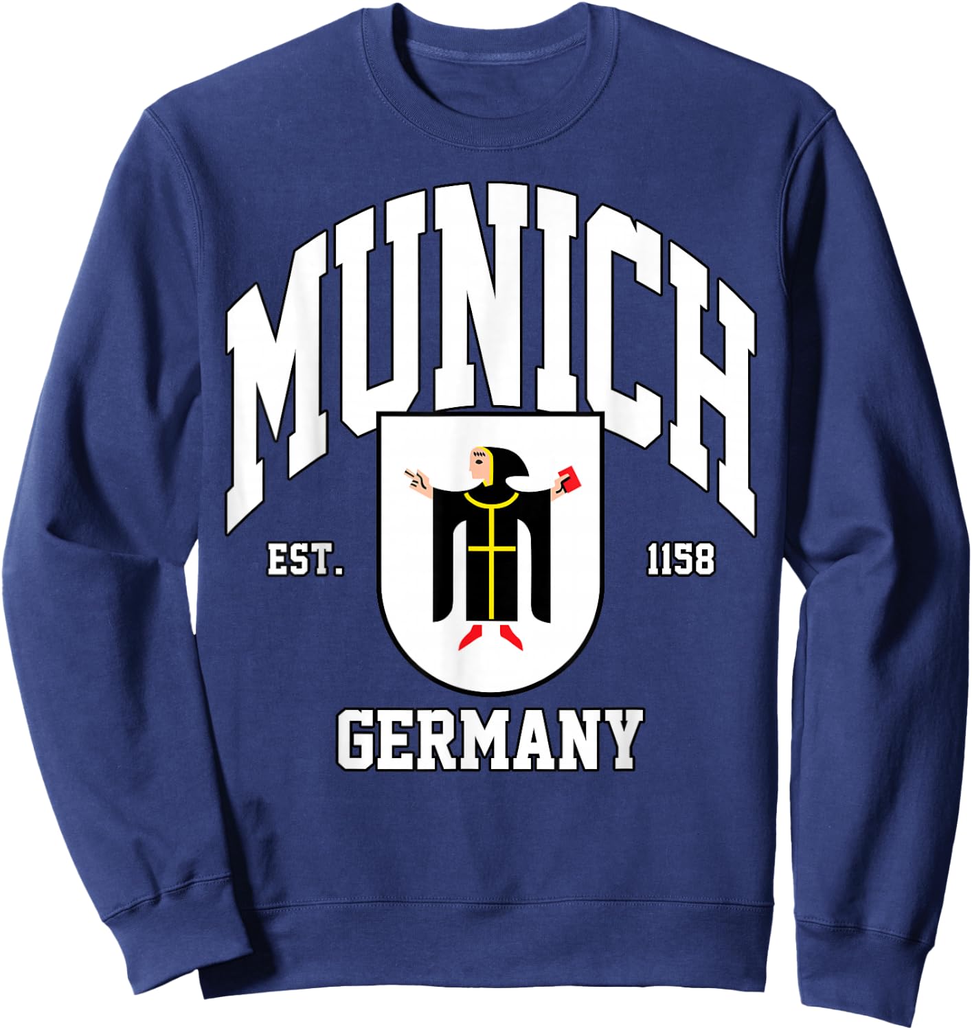 Munich Gift Munich family trip Germany Sweatshirt - Sweatshirt | Navy