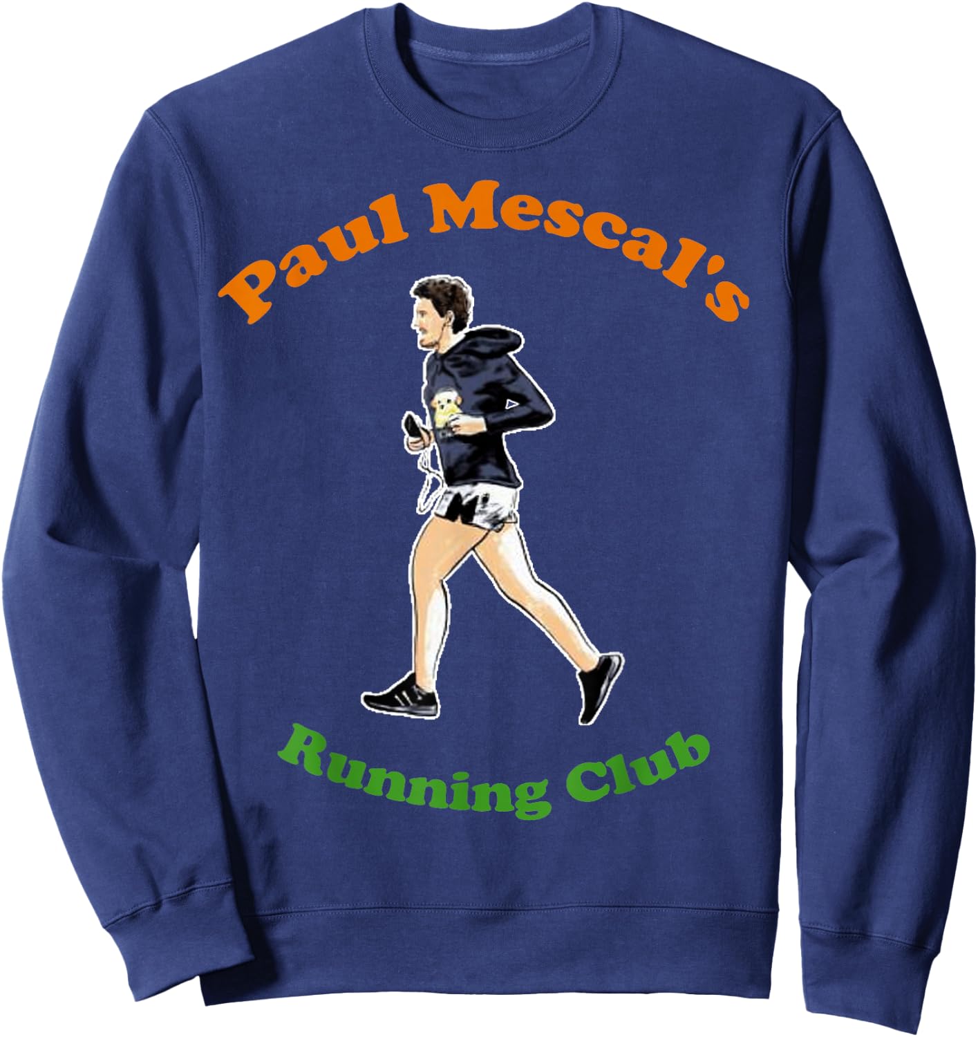 Paul Mescal's Running Club Sweatshirt - Sweatshirt | Navy