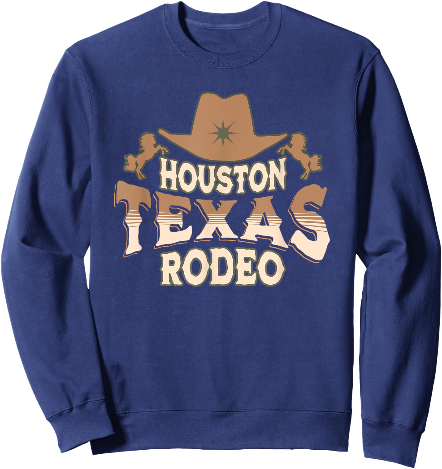 Houston Texas Livestock Show and Rodeo Sweatshirt - Sweatshirt | Navy