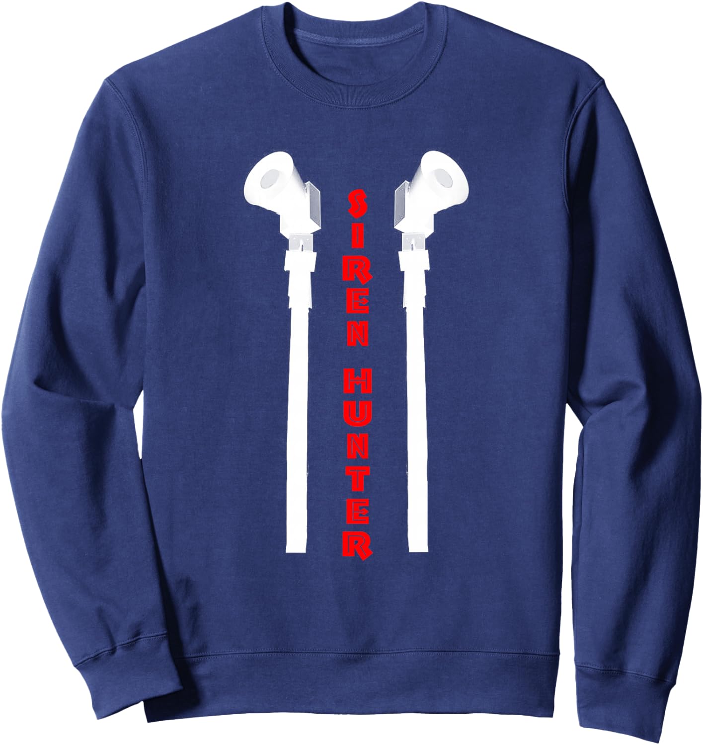 Siren Hunter ~ Tornado Siren Fan Sweatshirt - Sweatshirt | Navy