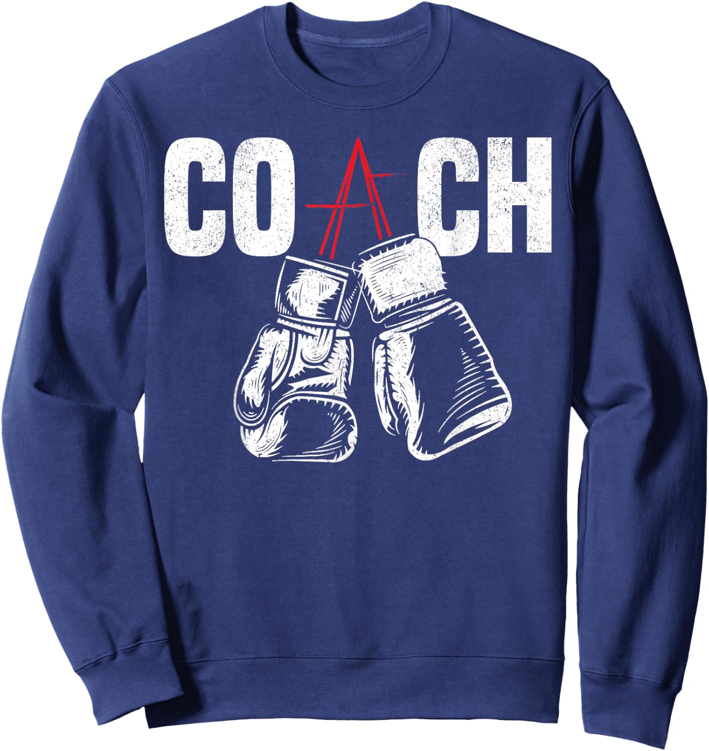 Kickboxing Kickboxer Gym Boxer Boxing Coach Sweatshirt - Sweatshirt | Navy