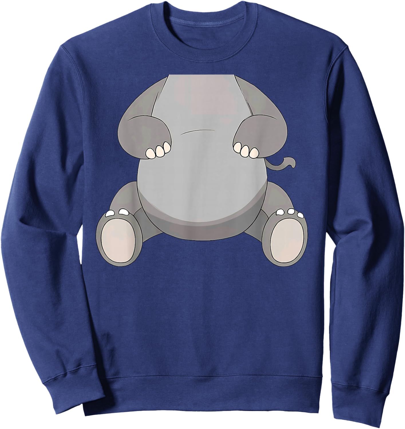 Elephant Body Halloween Costume Sweatshirt - Sweatshirt | Navy
