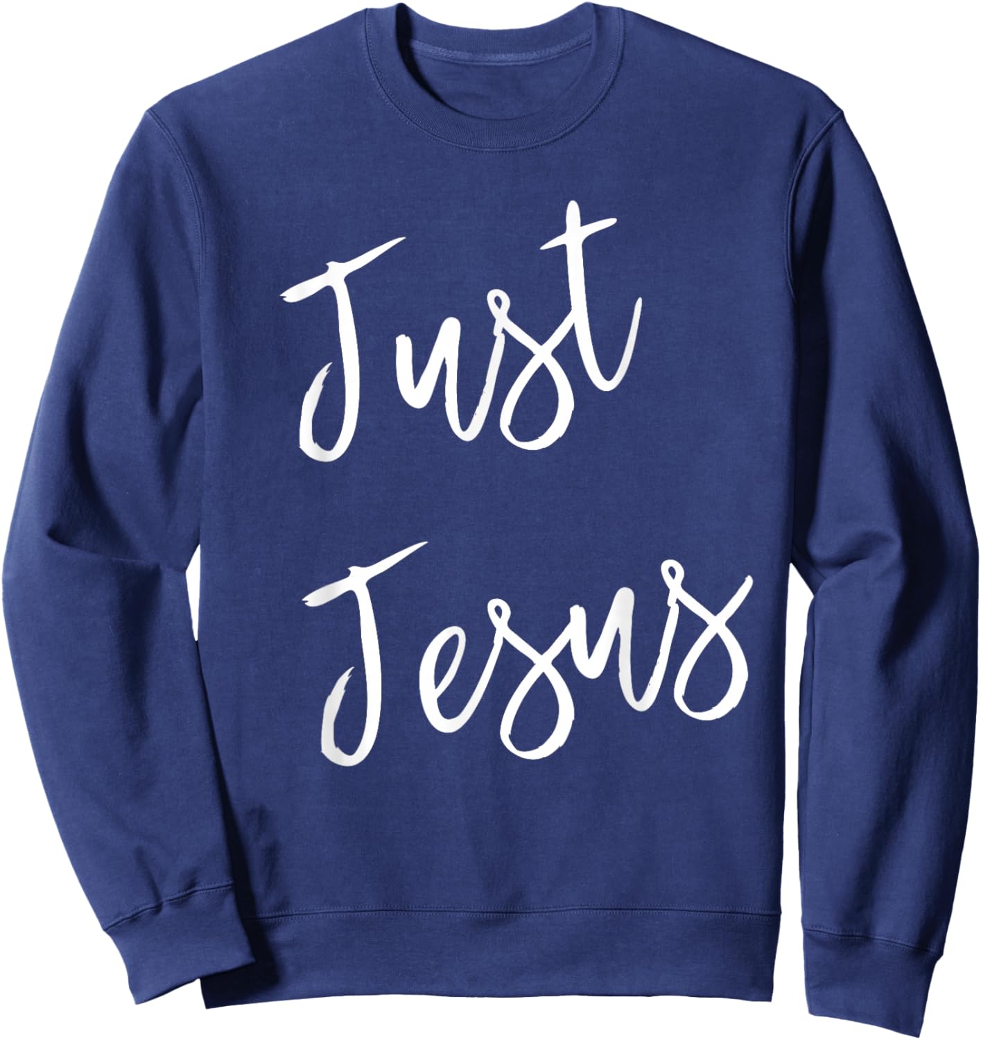 Just Jesus Sweatshirt - Sweatshirt | Navy