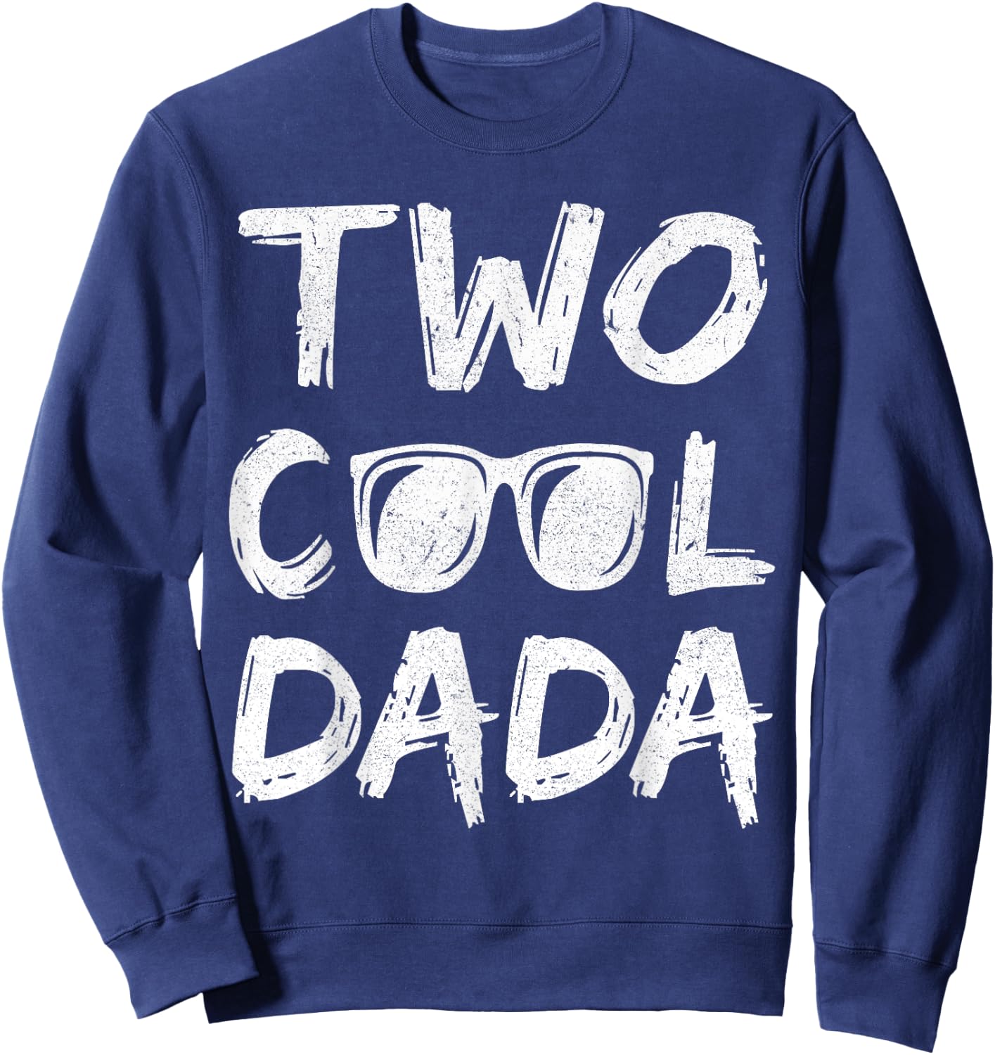 Dada Of The Birthday Boy Two Cool 2nd Bday Family Matching Sweatshirt - Sweatshirt | Navy