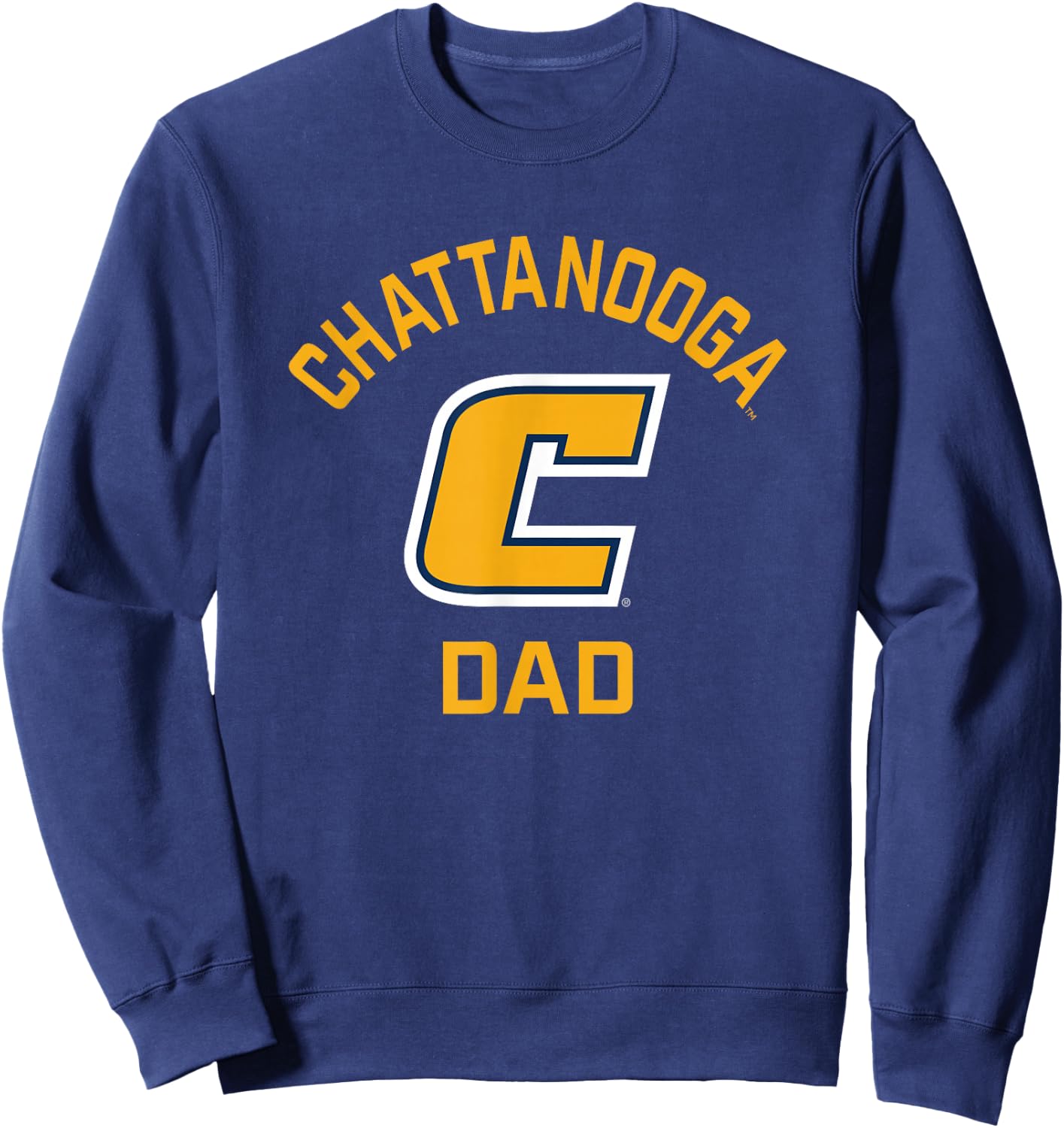 Campus Lab UTC Mockingbirds Arched Dad - Men's Navy Blue Small Sweatshirt - Sweatshirt | Navy