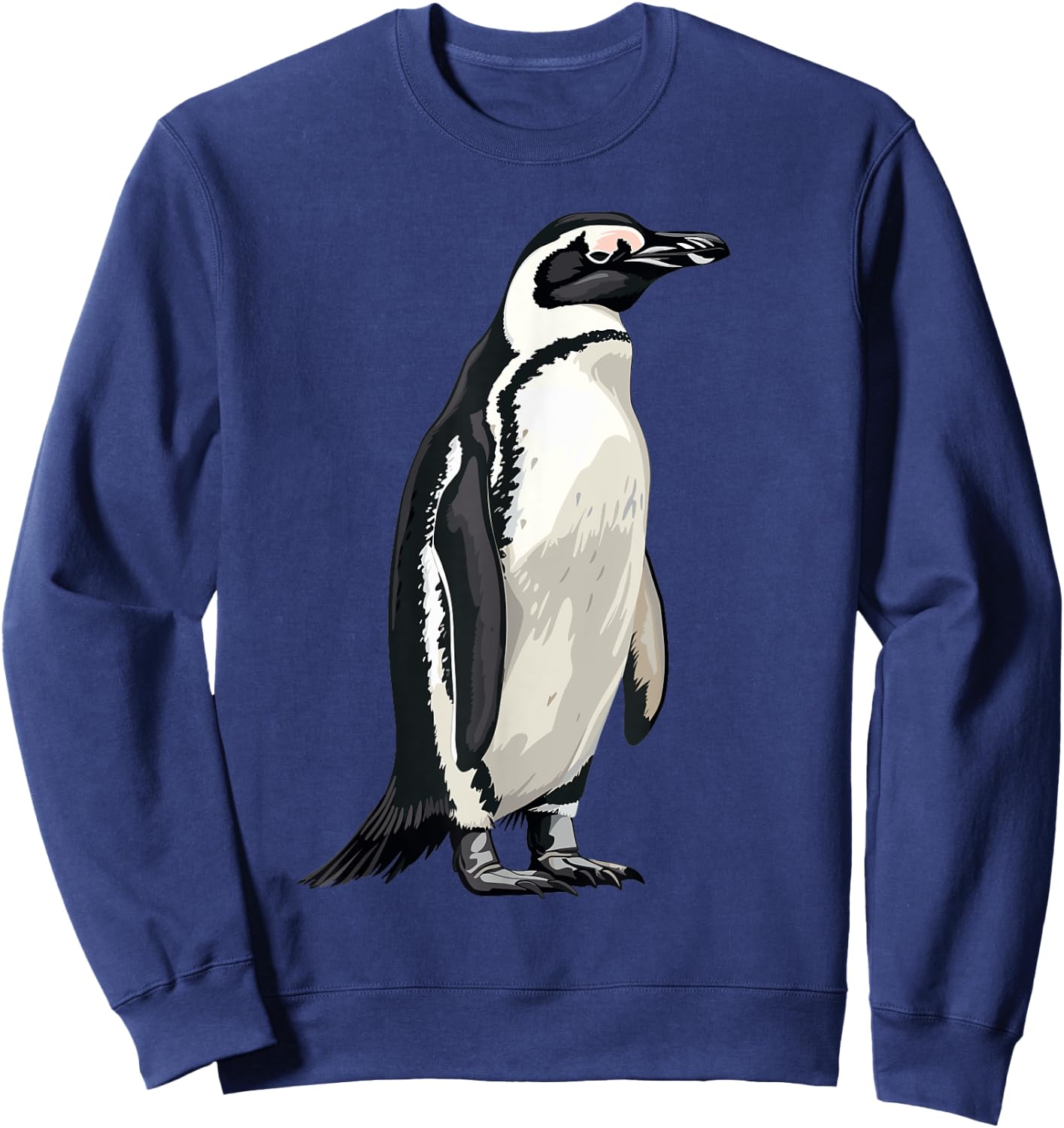 Penguin Women Design Penguin Graphic , Black, Small Sweatshirt - Sweatshirt | Navy
