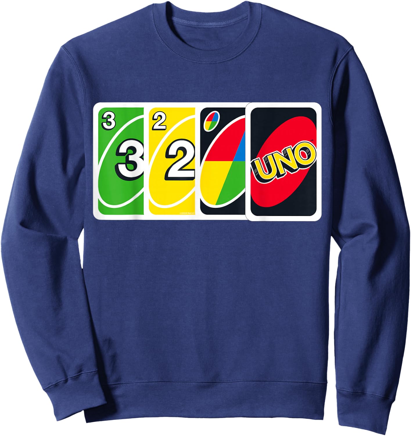 UNO - Always Keep Them Guessing Sweatshirt - Sweatshirt | Navy