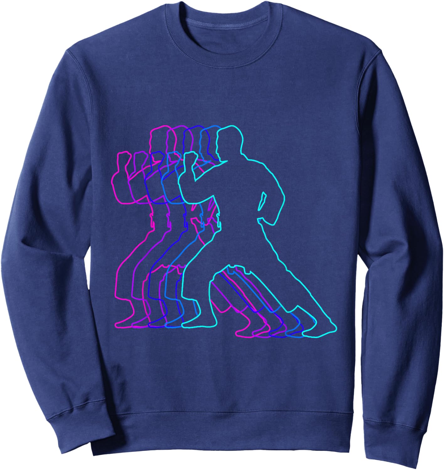 Karate Karateka Gift Clothes For Boys Youth Men Kids Teens Sweatshirt - Sweatshirt | Navy