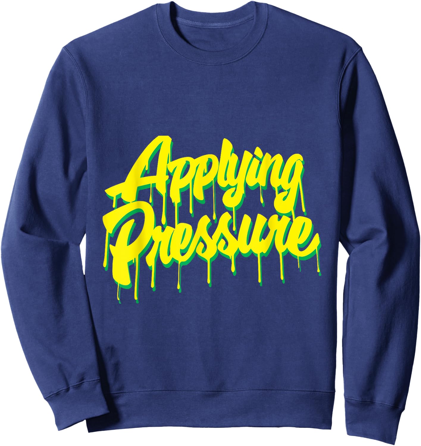 Applying Pressure Sweatshirt - Sweatshirt | Navy