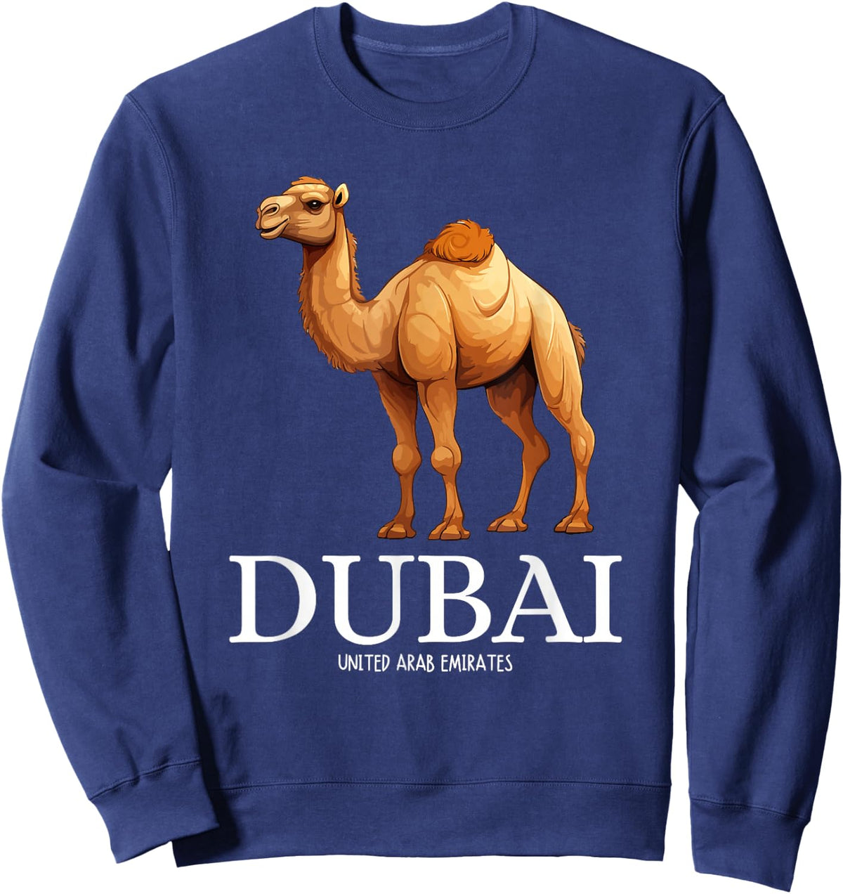 Dubai Camel Souvenir Sweatshirt - Sweatshirt | Navy