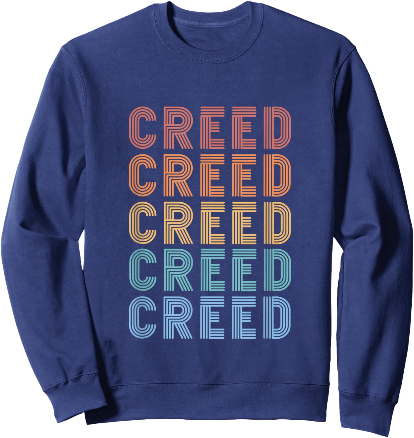 Creed '24 Take Me Higher Women Men Support 2024 Sweatshirt - Sweatshirt | Navy