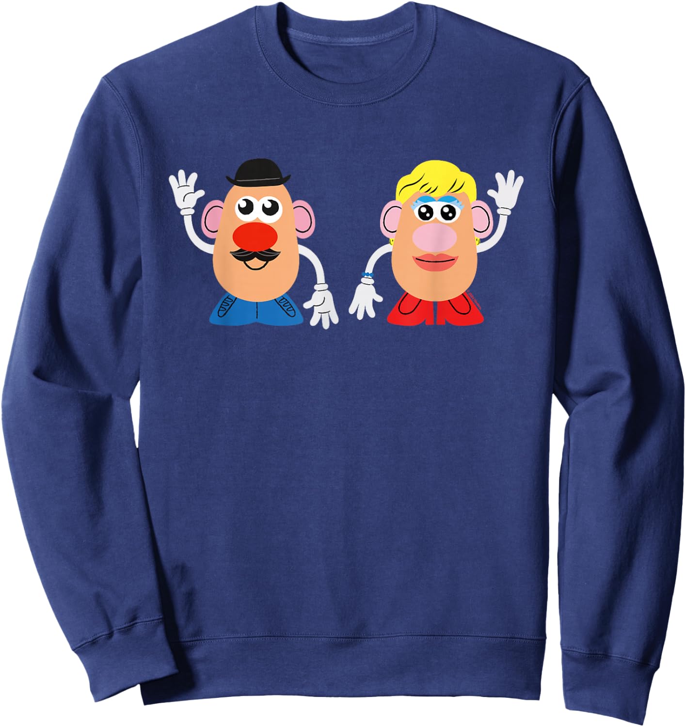 Mr Potato Head and Mrs Potato Head Wave Sweatshirt - Sweatshirt | Navy