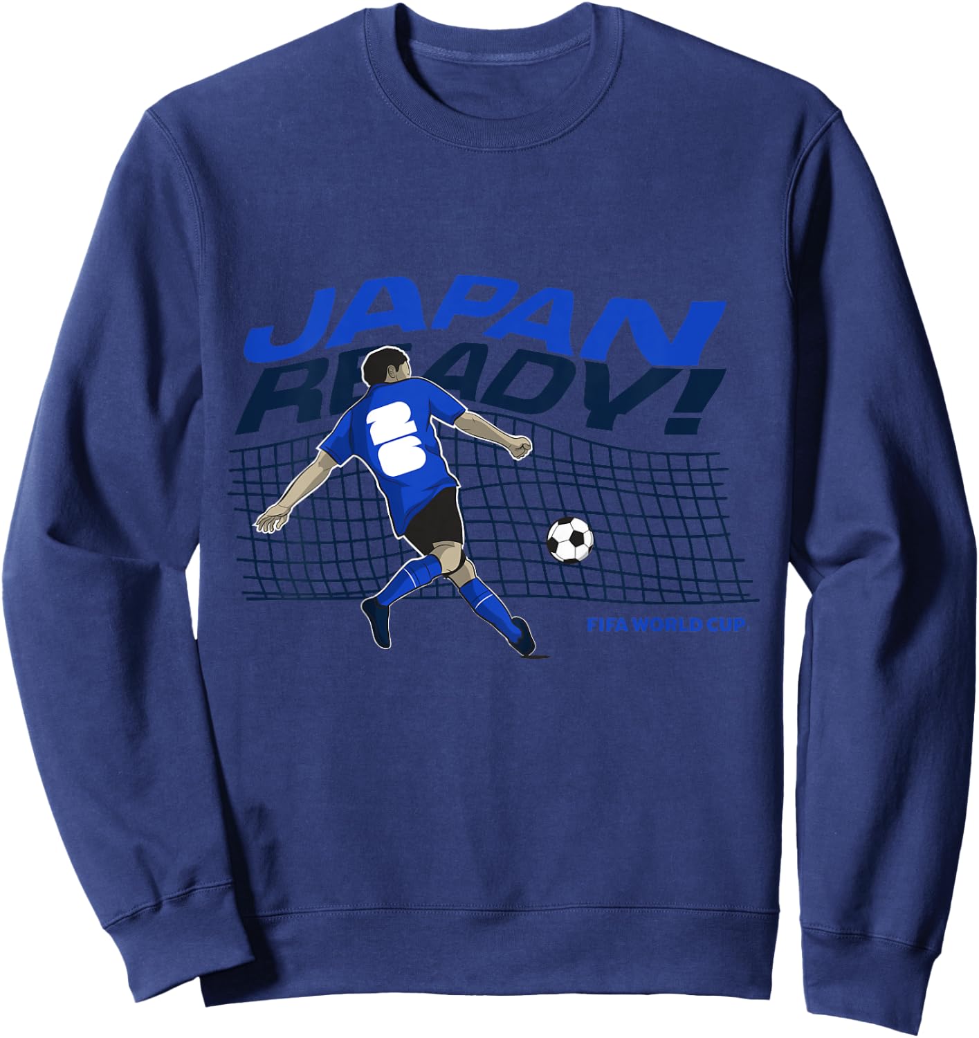 Kids FIFA WORLD CUP26 Qualifier Japan Ready Sweatshirt - Sweatshirt | Navy