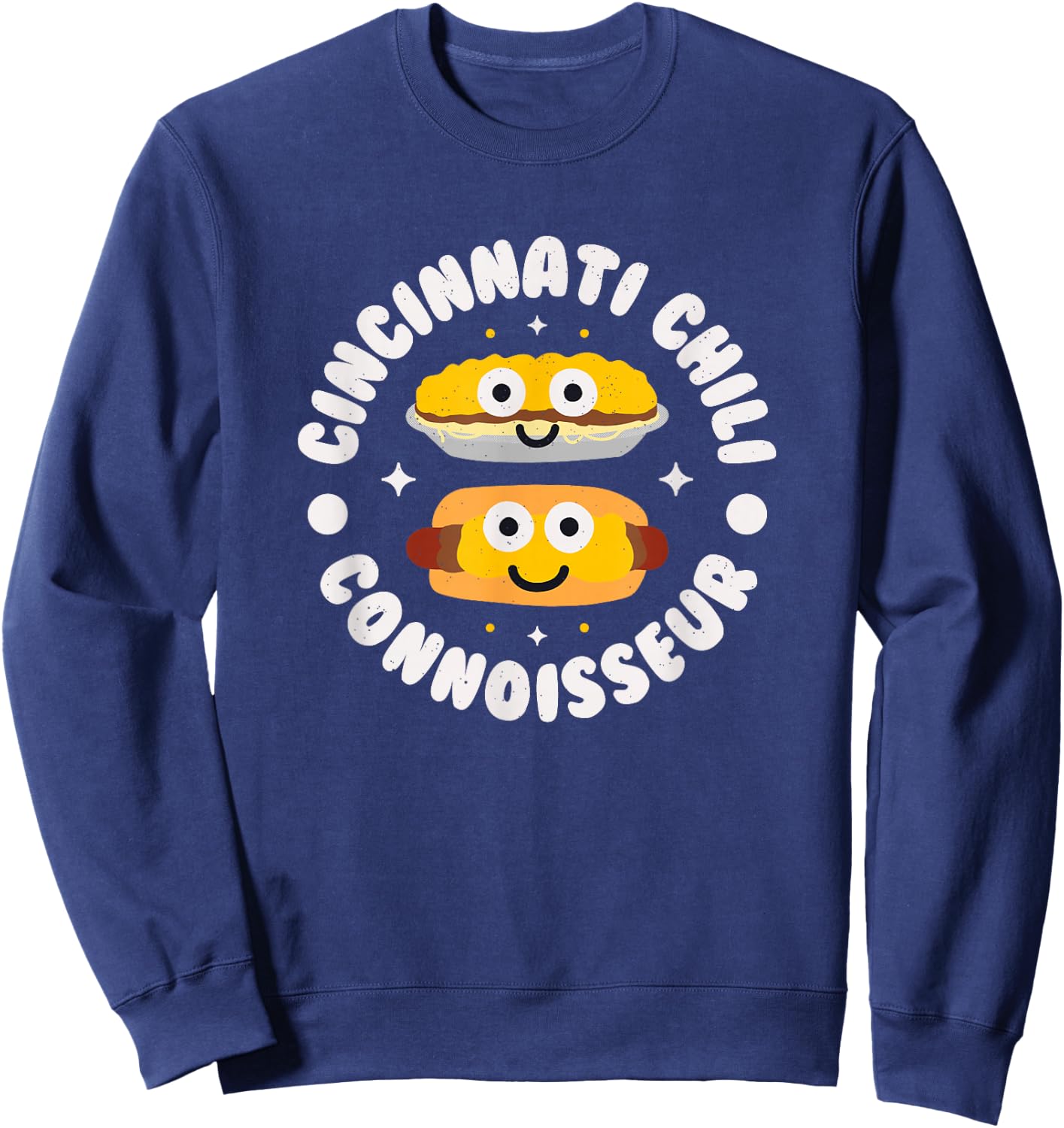 Cincinnati Chili Connoisseur - Cincinnati Chili Sweatshirt - Sweatshirt | Navy
