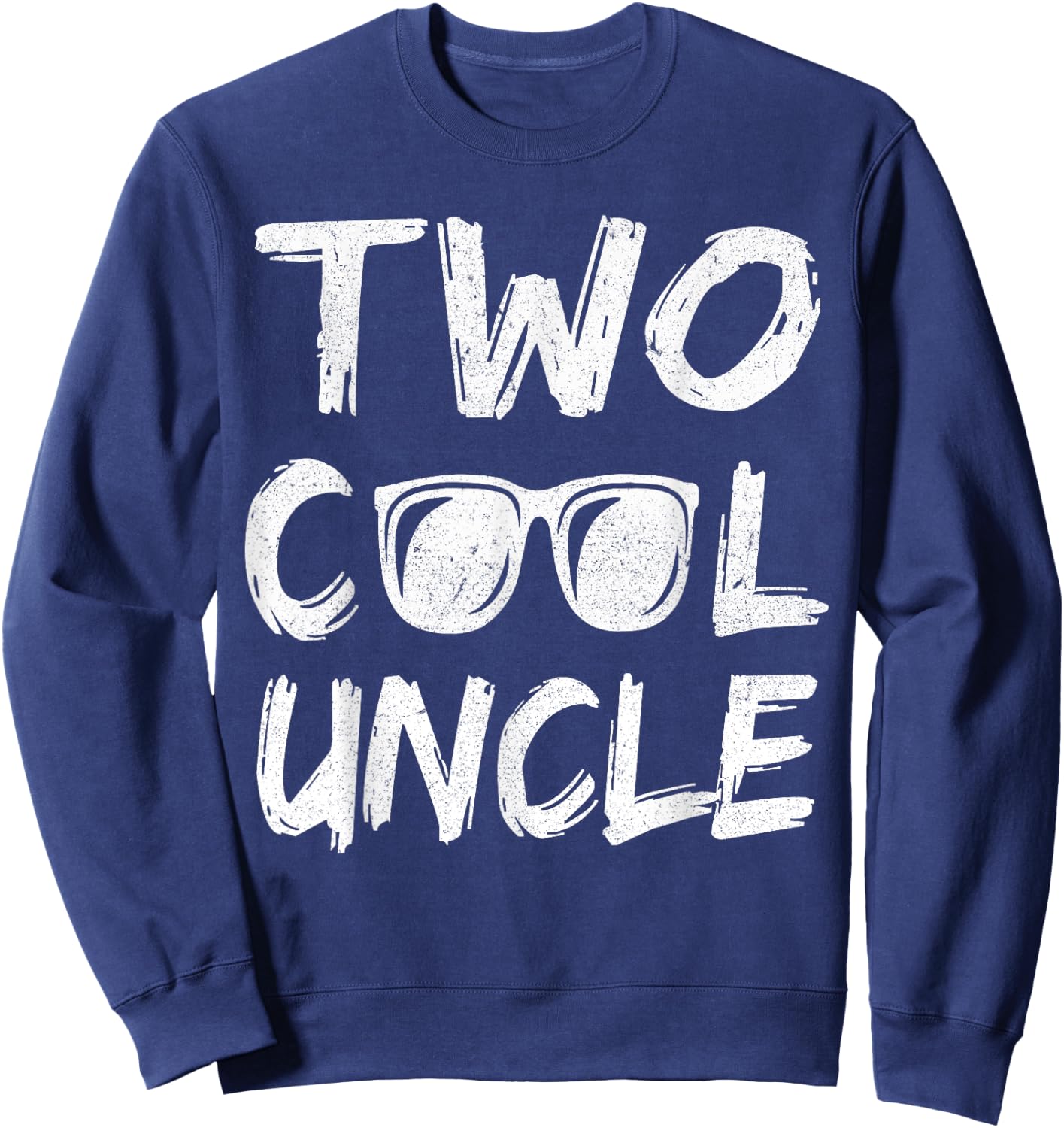 Uncle Of The Birthday Boy Two Cool 2nd Bday Family Matching Sweatshirt - Sweatshirt | Navy