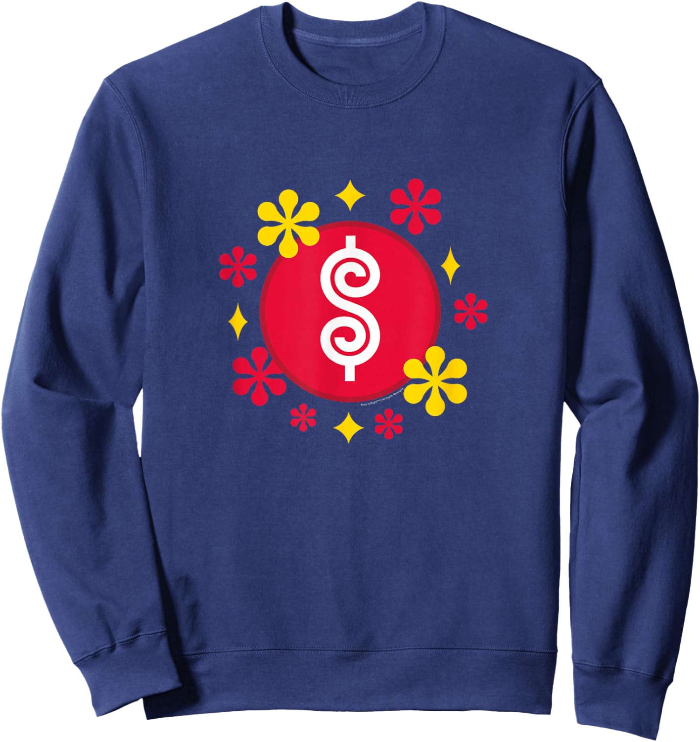 Price is Right - Dollar Logo Sweatshirt - Sweatshirt | Navy