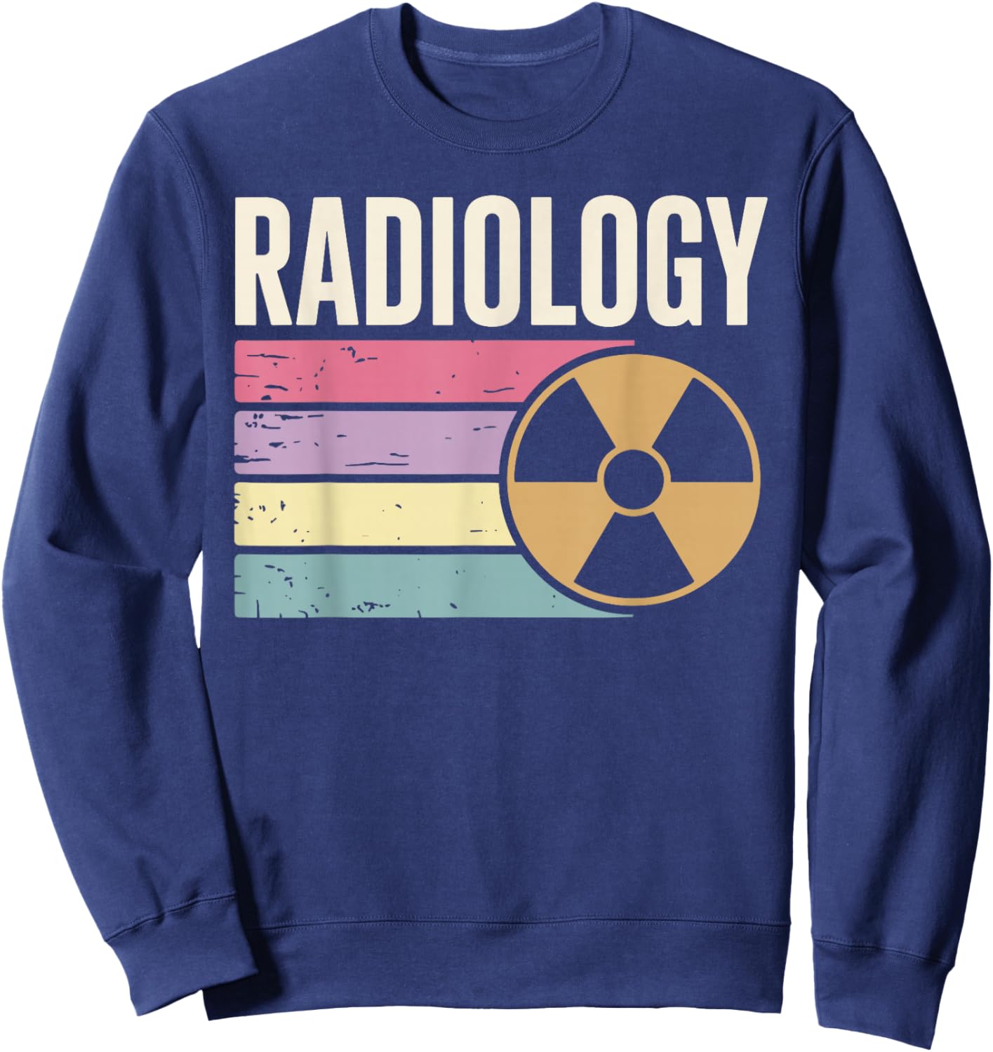 Radiology Art Women Rad Tech Radiology Technologist Sweatshirt - Sweatshirt | Navy