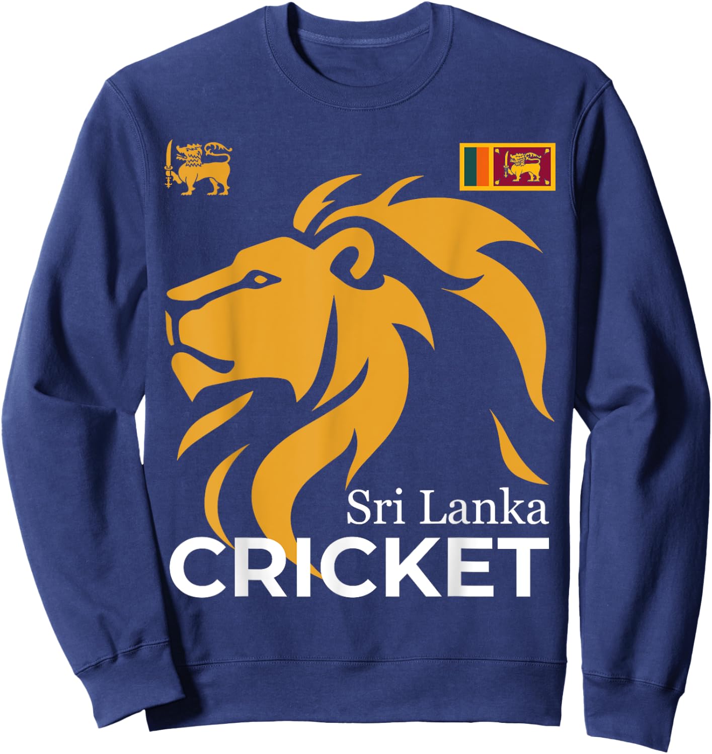 Sri Lanka Cricket Perfect for Lankan Cricket Fans Sweatshirt - Sweatshirt | Navy