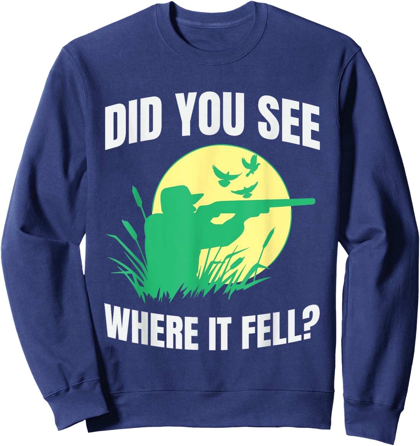 Dove Hunting Gear Bird Hunter Equipment Dove Hunter Sweatshirt - Sweatshirt | Navy