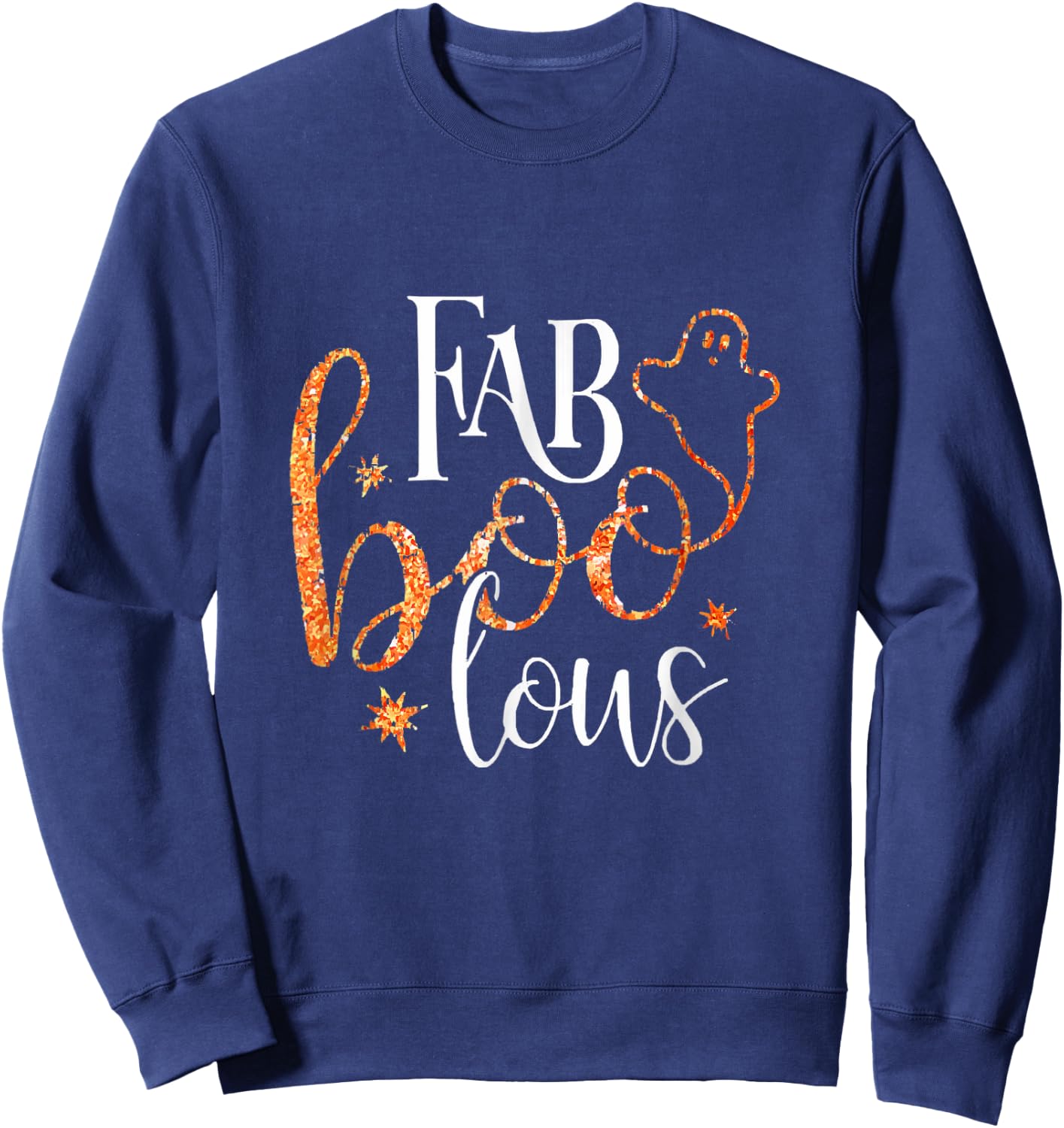 Halloween Fab-Boo-Lous Fabulous Ghost Sweatshirt - Sweatshirt | Navy