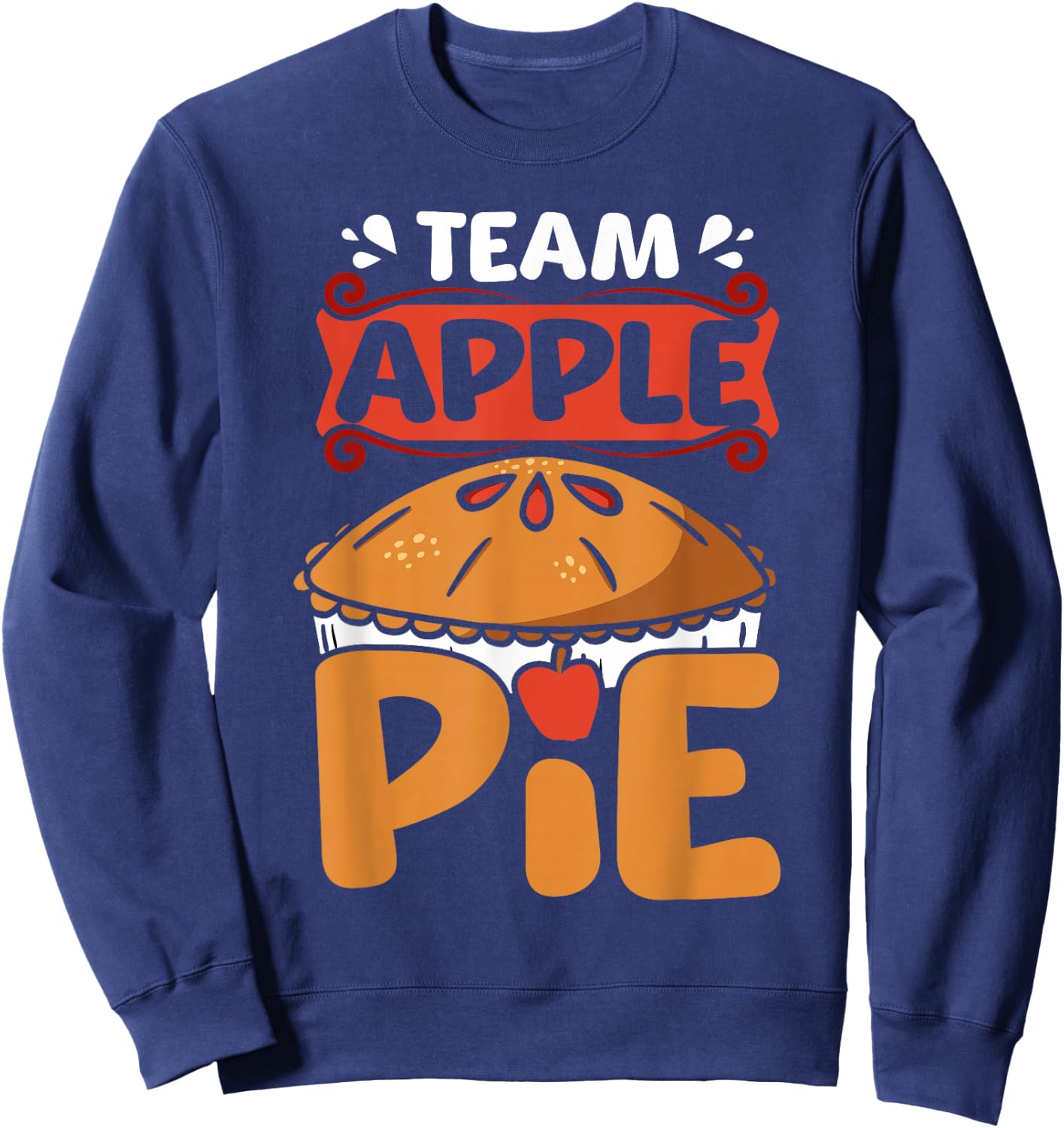 Team Apple pie Sweatshirt - Sweatshirt | Navy