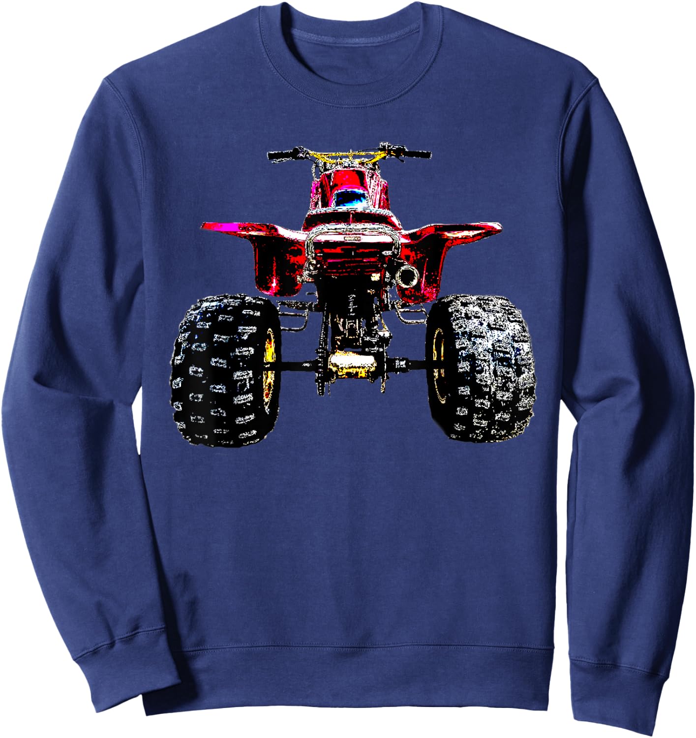 250R Three Wheeler, Retro Three Wheeler, 2 Stroke Sweatshirt - Sweatshirt | Navy