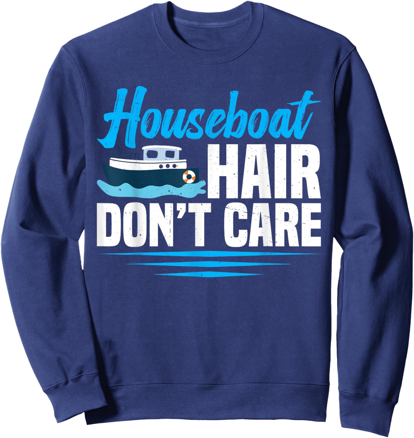 Houseboat Hair Sweatshirt - Sweatshirt | Navy