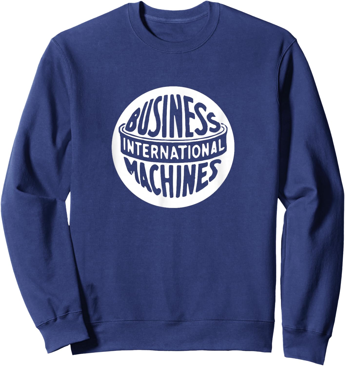 GrOovY~ International Business Machines Sweatshirt - Sweatshirt | Navy