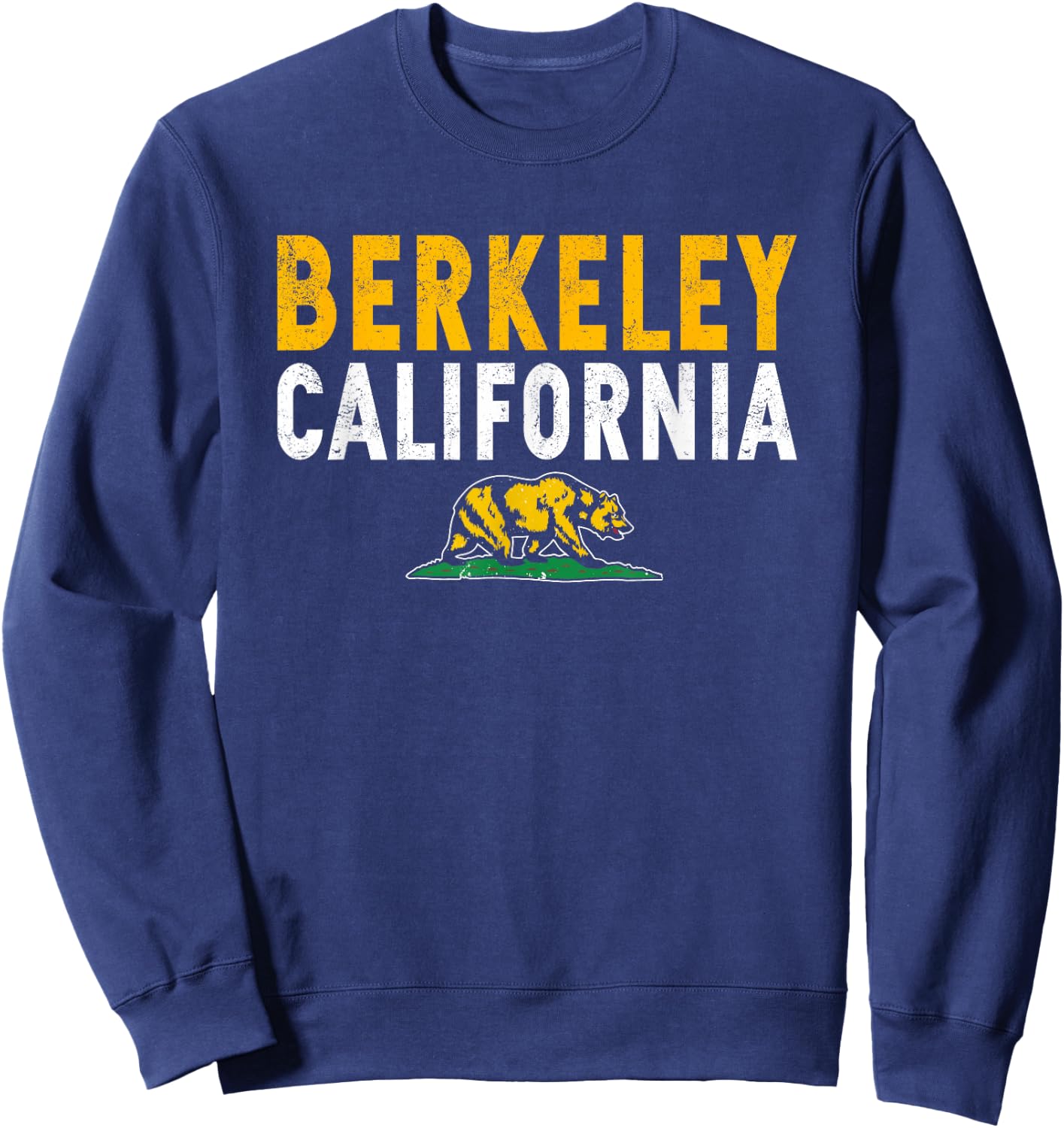 Berkeley California CA Sweatshirt - Sweatshirt | Navy