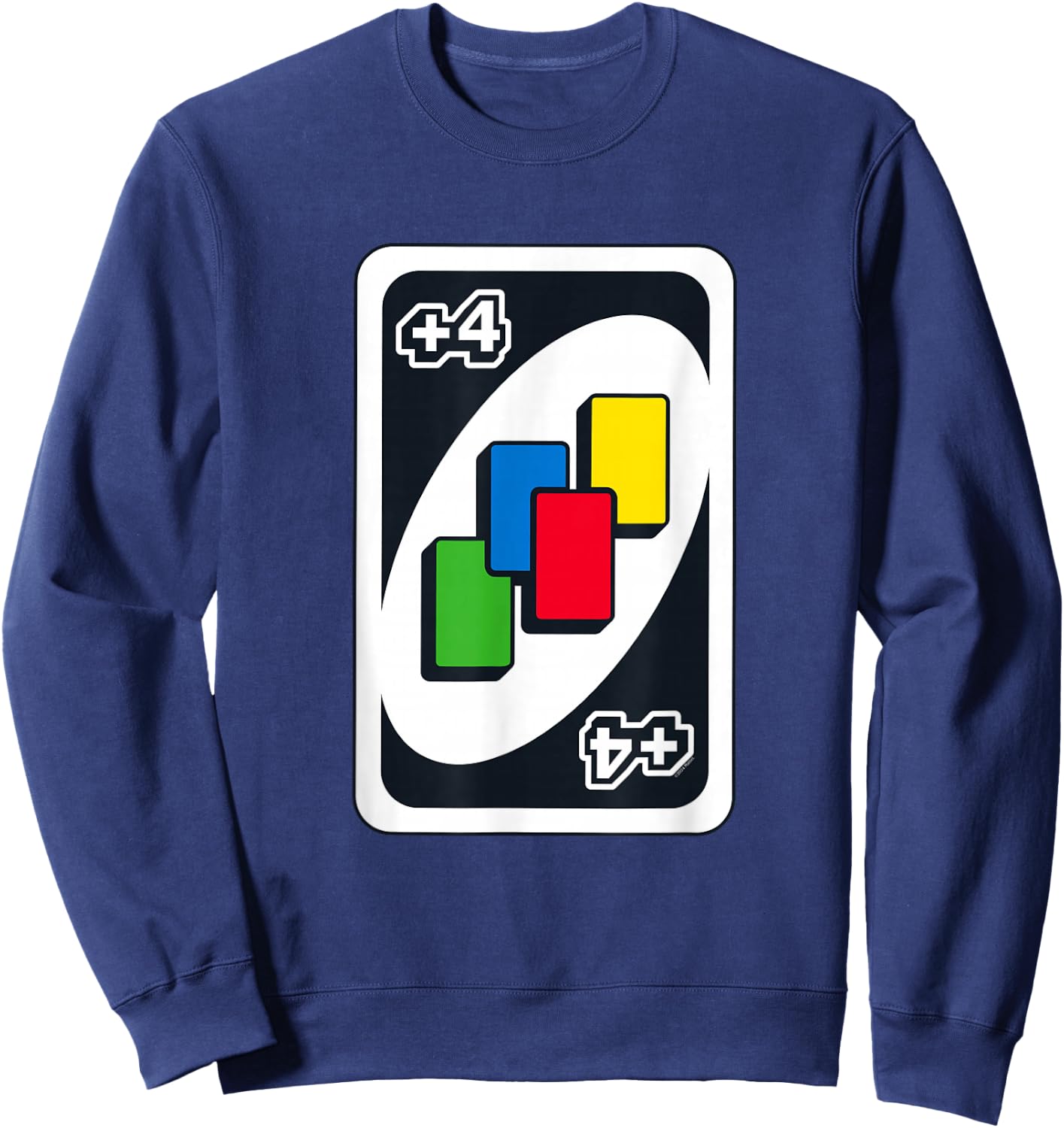 UNO - Draw Four Sweatshirt - Sweatshirt | Navy
