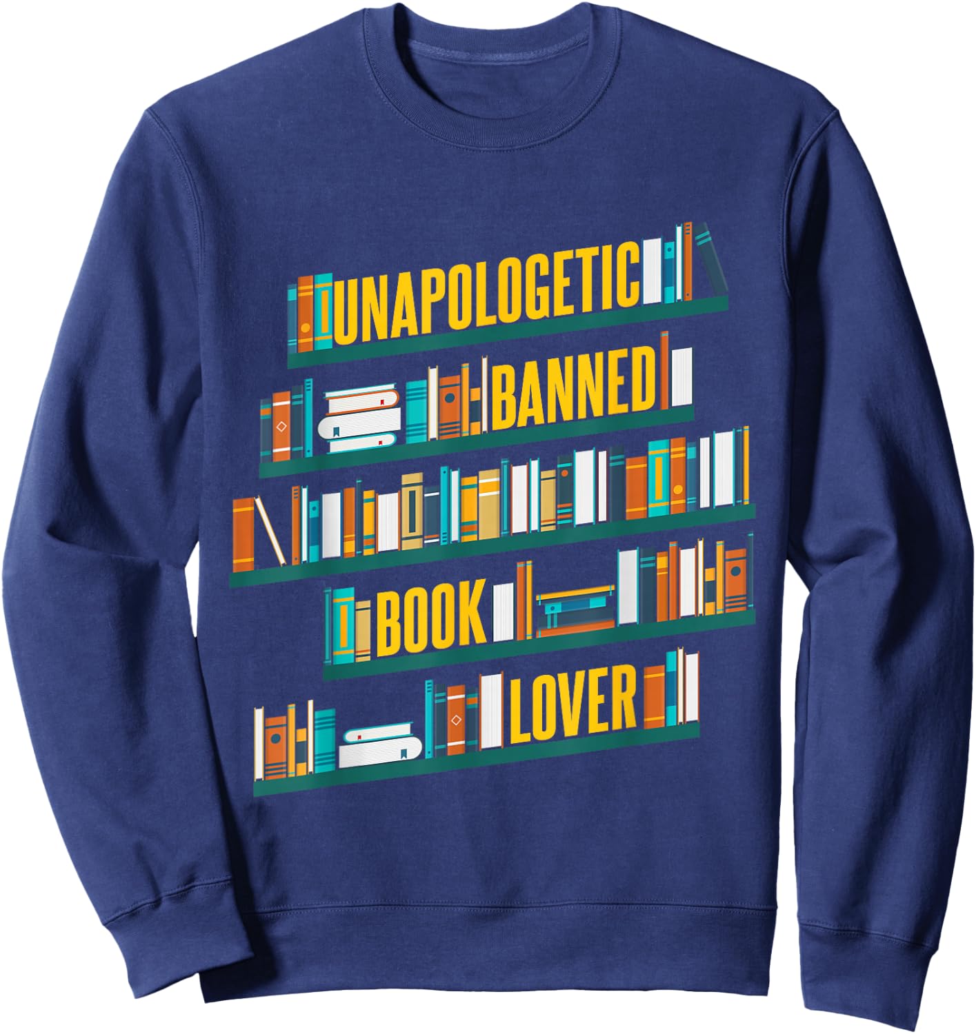 Banned Books Sweatshirt - Sweatshirt | Navy
