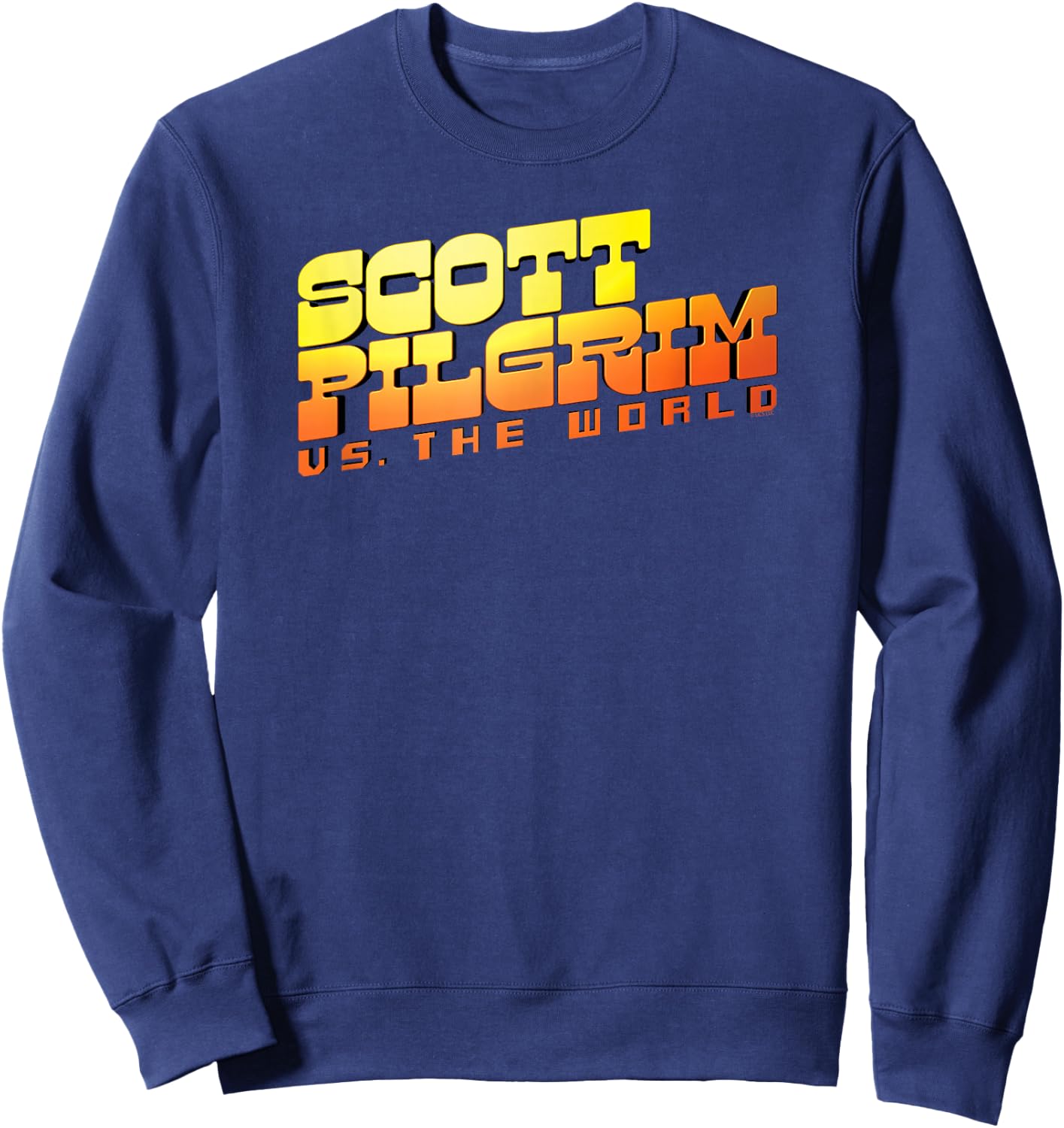 Scott Pilgrim Vs. The World Logo Sweatshirt - Sweatshirt | Navy