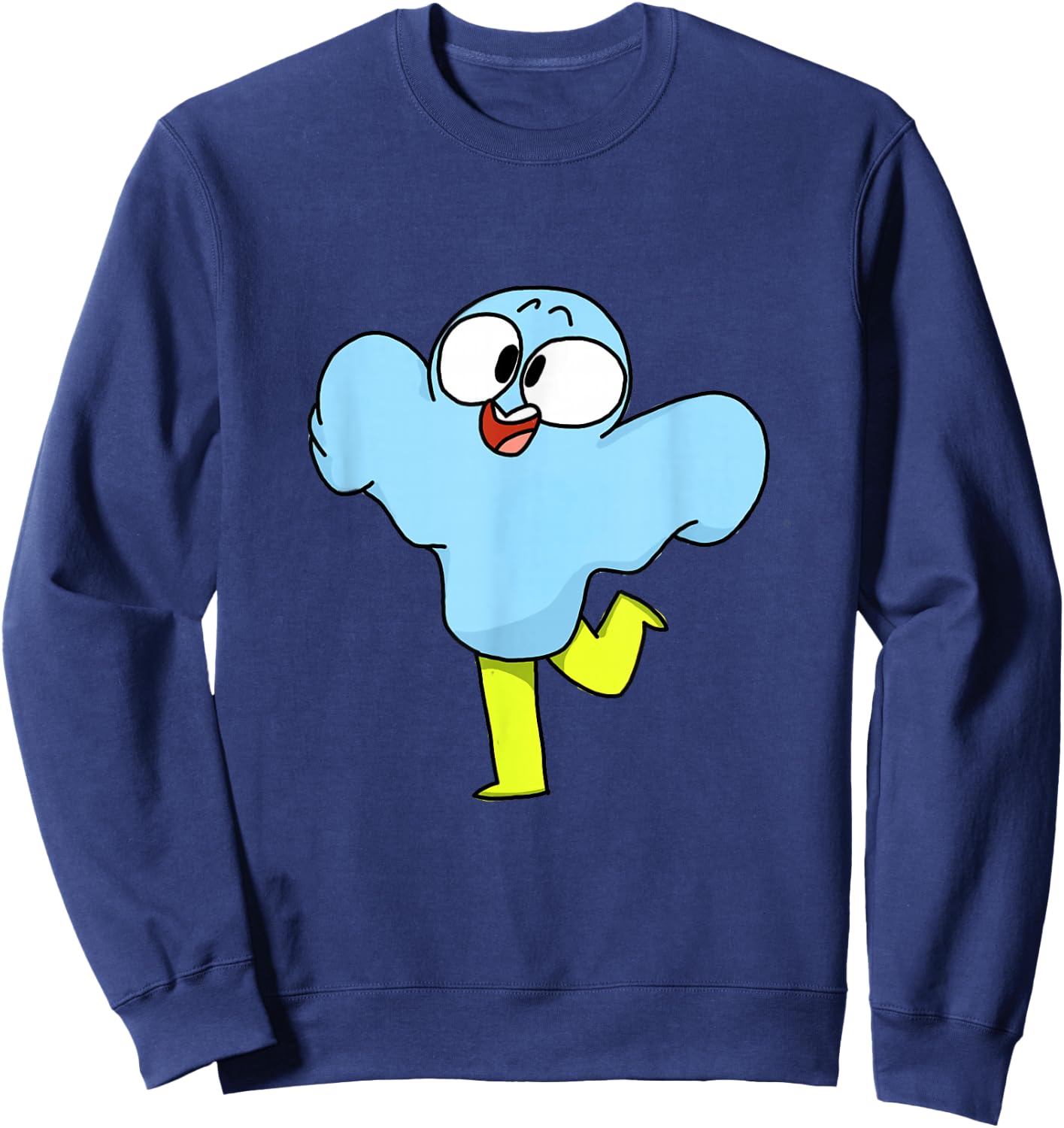 Roblox Ragdoll Sim Ghost Noob Sweatshirt - Sweatshirt | Navy