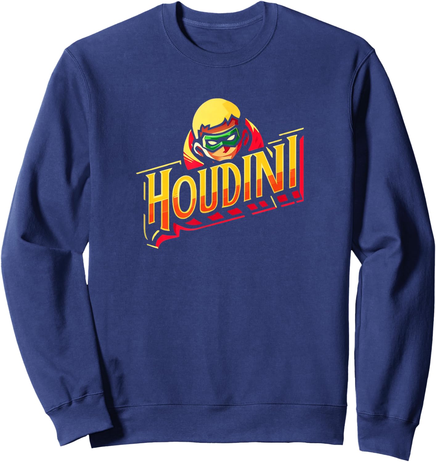 Houdini Em's Fans Nostalgia Vintage Memories Design Sweatshirt - Sweatshirt | Navy
