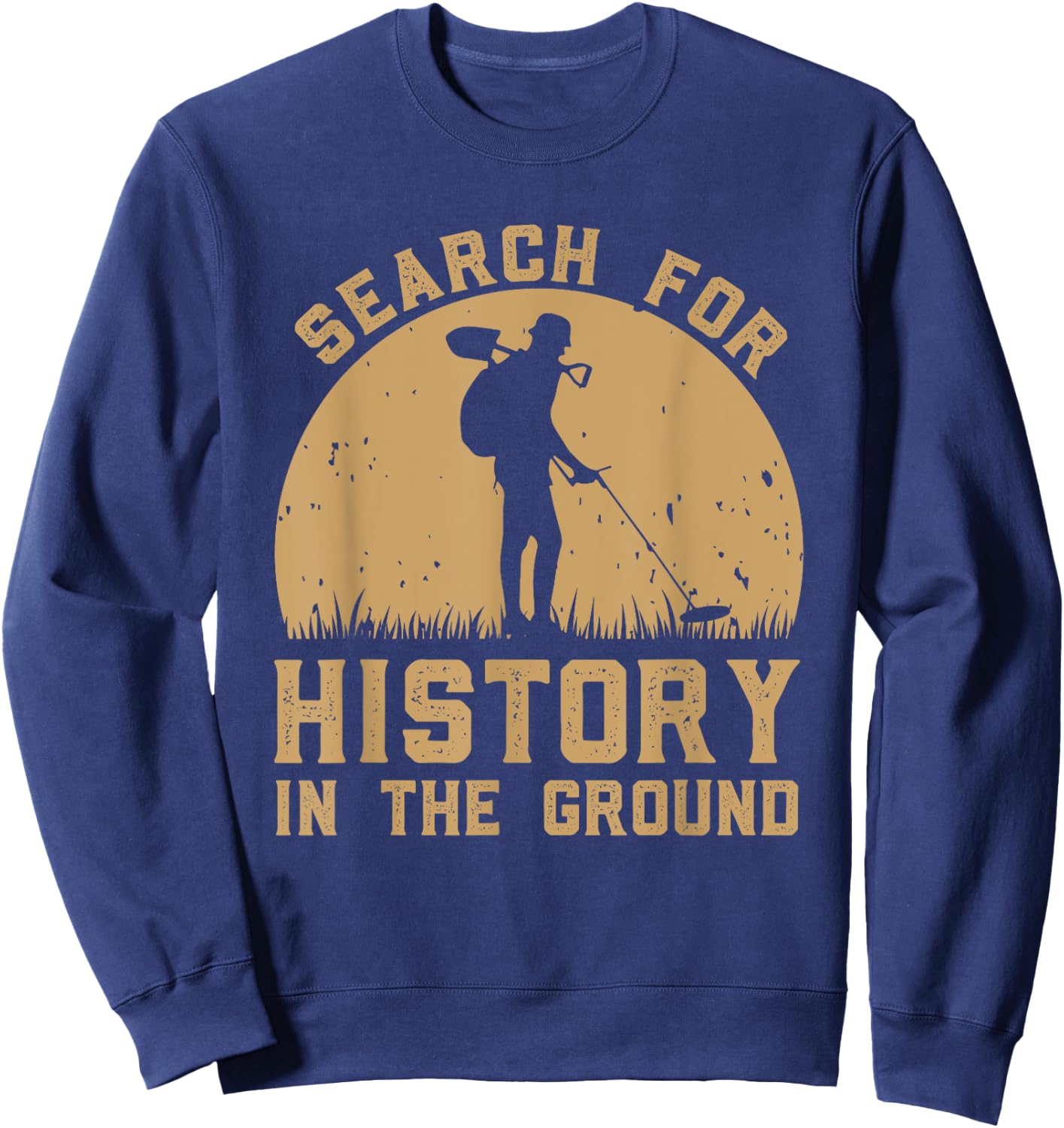 Metal detecting Detectorist Sweatshirt - Sweatshirt | Navy